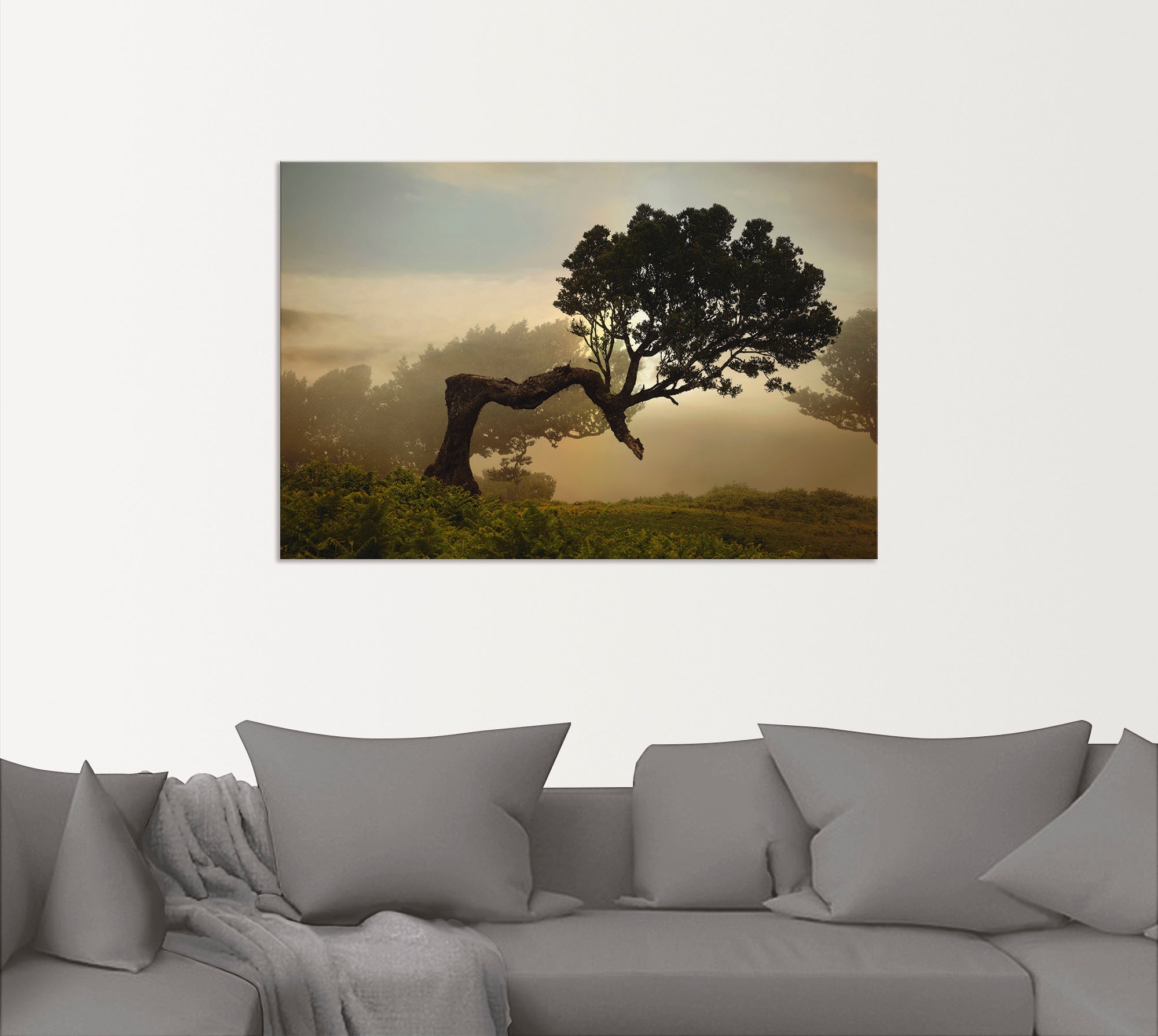 Artland Wandbild »Lorbeerbaum«, Bäume, (1 St.), als Alubild, Outdoorbild, Leinwandbild, Poster, Wandaufkleber