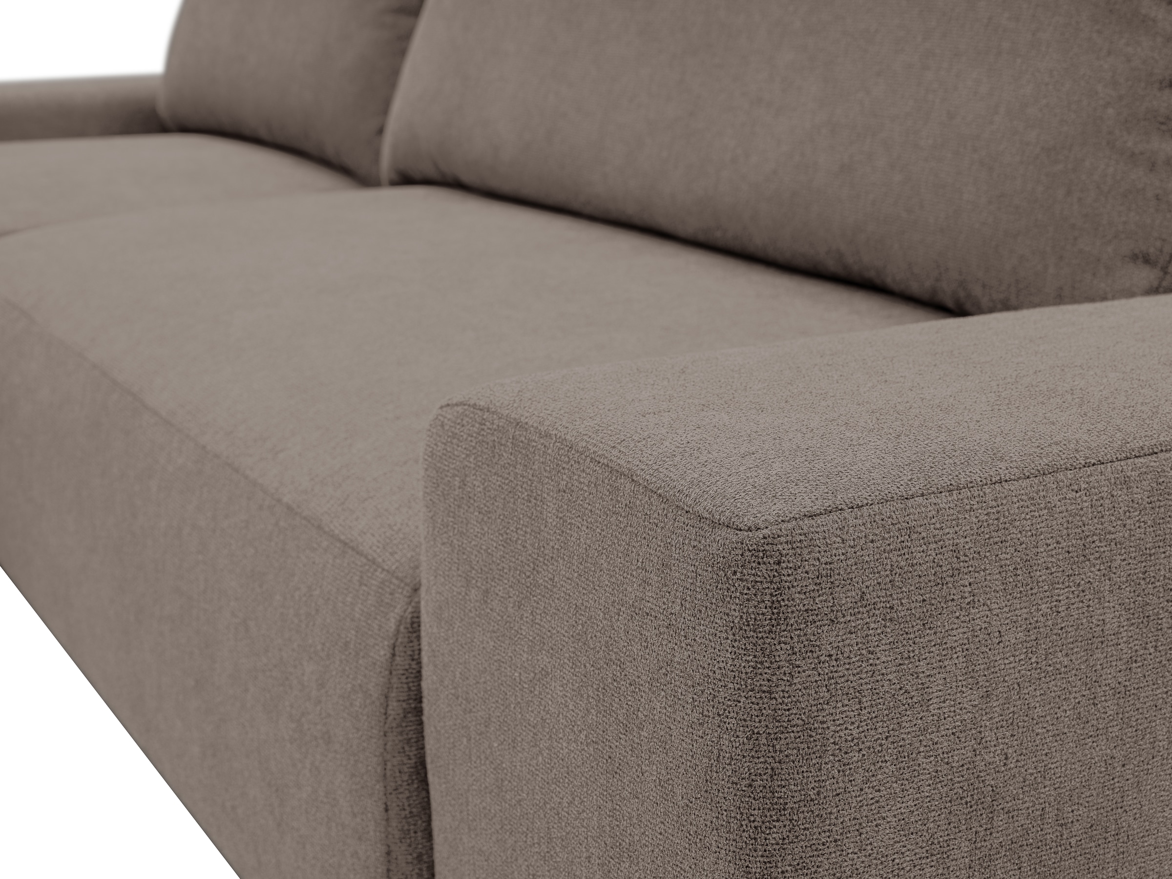WERK2 Ecksofa »Amsterdam, zeitlos und elegant, Breite 300cm, L-Form«, Design Ecksofa mit hohem Komfort, Schlaffunktion & Bettkasten