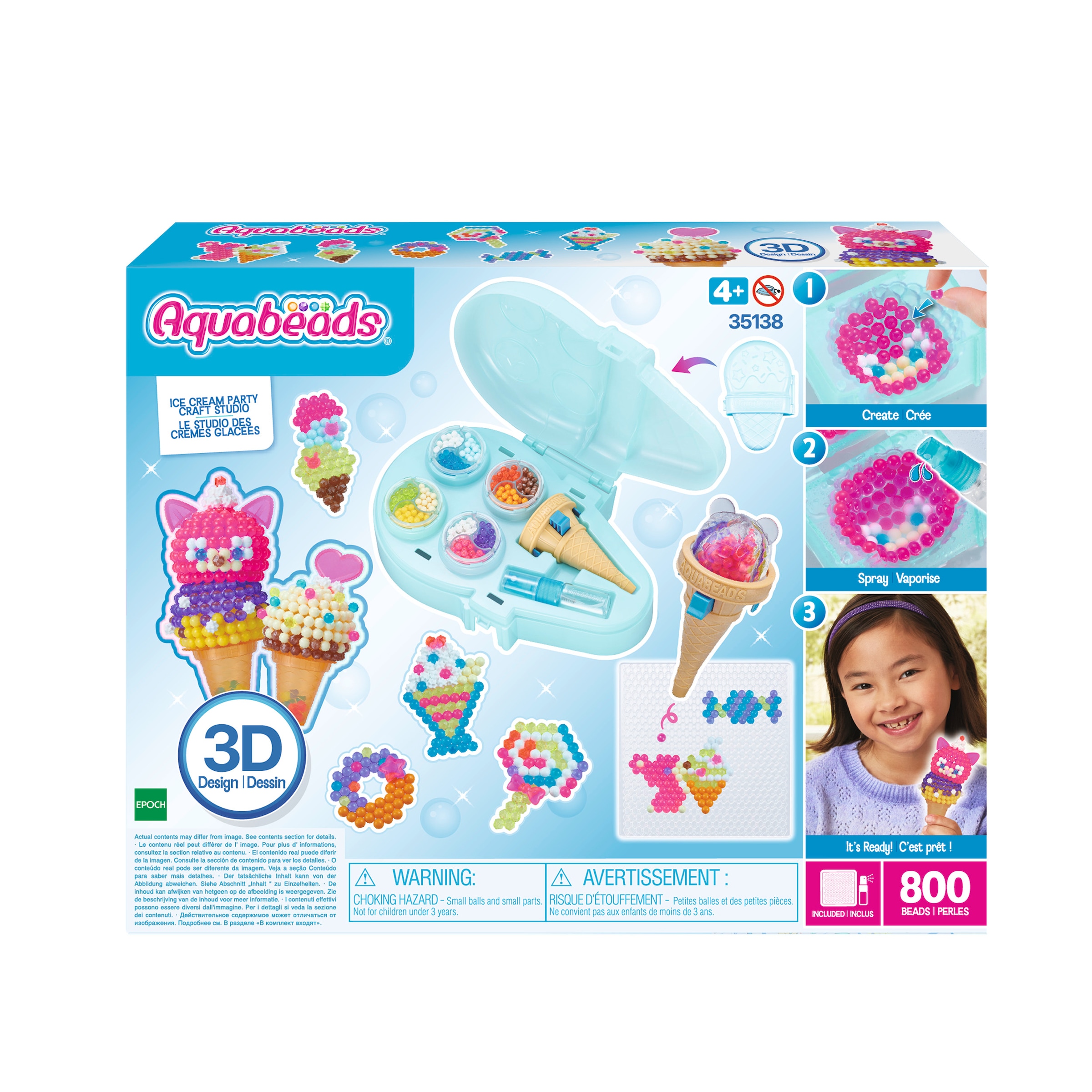 Aquabeads Kreativset »Eis Party Bastelset«