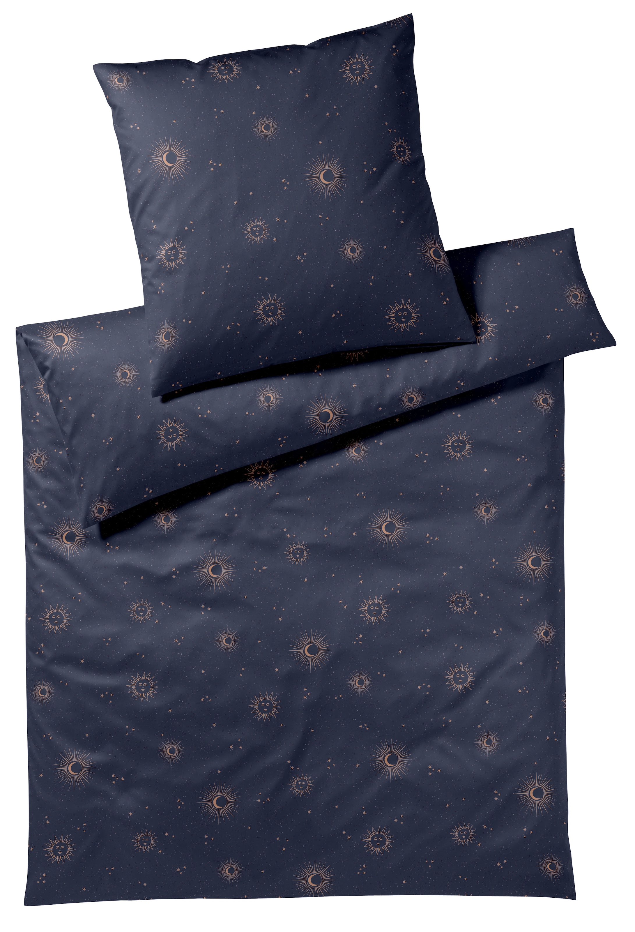 Elegante Bettwäsche "Stardust" 2 Stk. tlg. angenehmes Hautgefühl günstig online kaufen