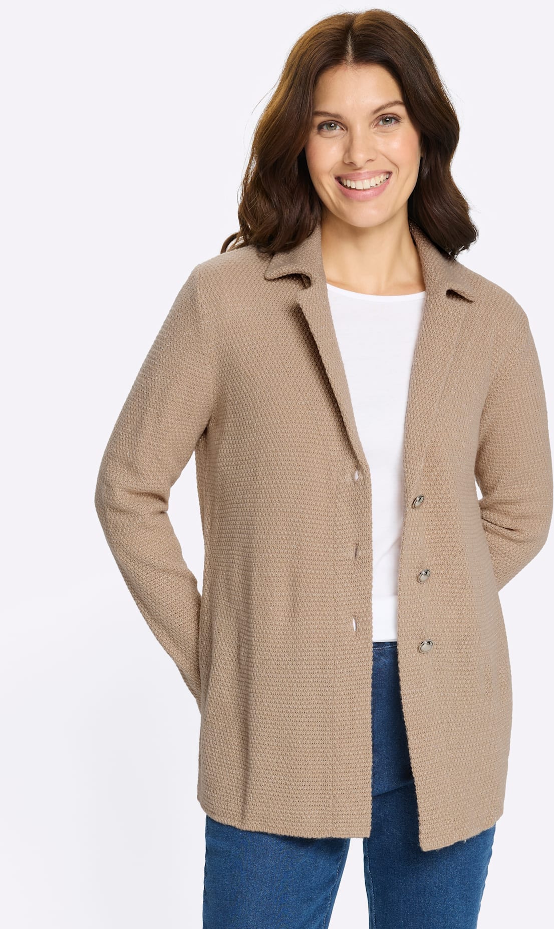 Classic Basics Strickjacke
