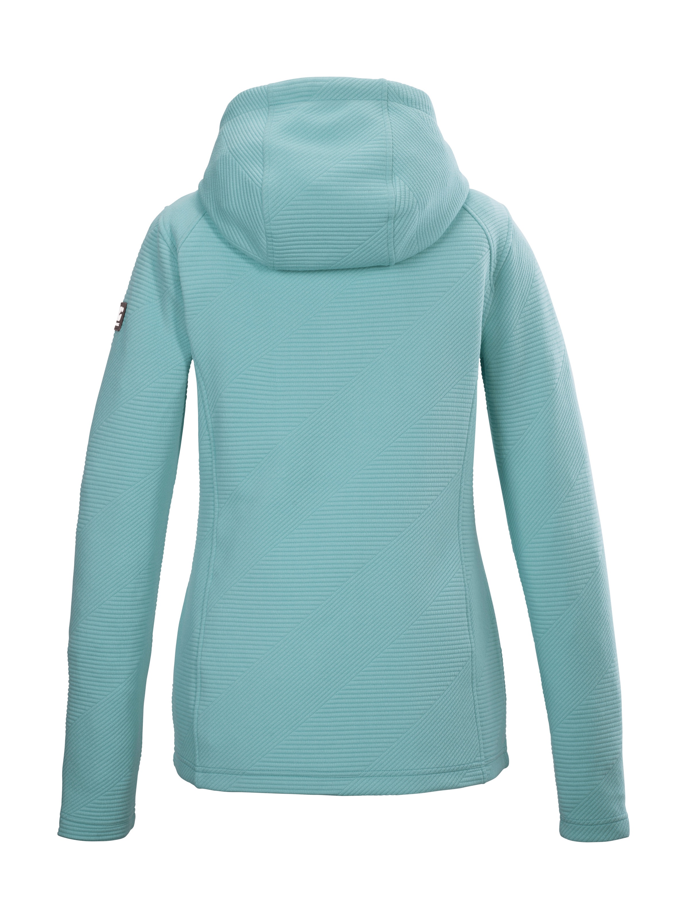 Killtec Strickjacke »KOS 33 WMN FLX JCKT«, Damen Powerstretchjacke mit Kapuze, Taschen, Kinnschutz