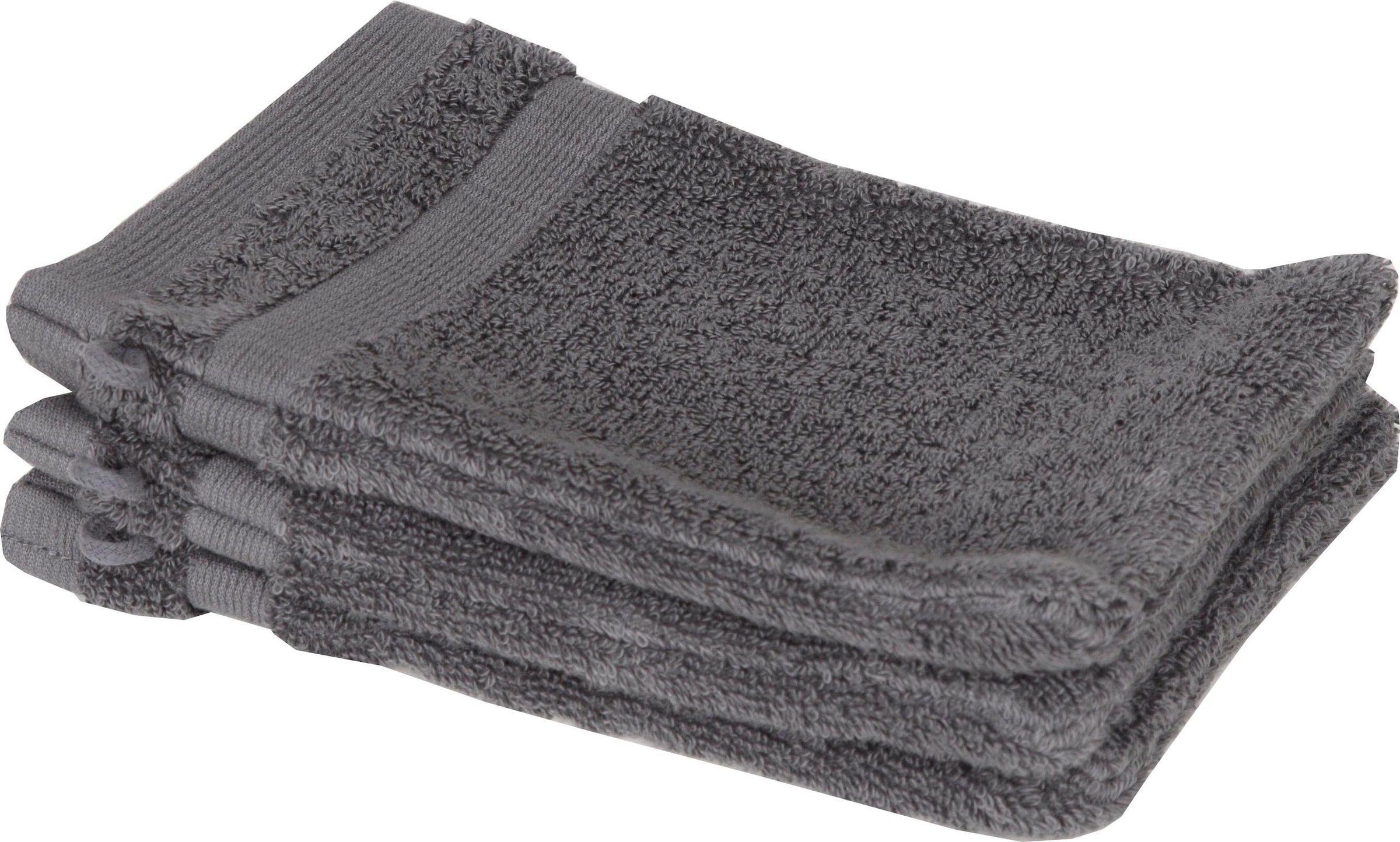 SCHÖNER WOHNEN-Kollektion tlg., Airtouch-Qualität | auf trocknende »Cuddly«, schnell Waschhandschuh 3 (Set, BAUR Rechnung 16x21cm), Waschhandschuhe 3