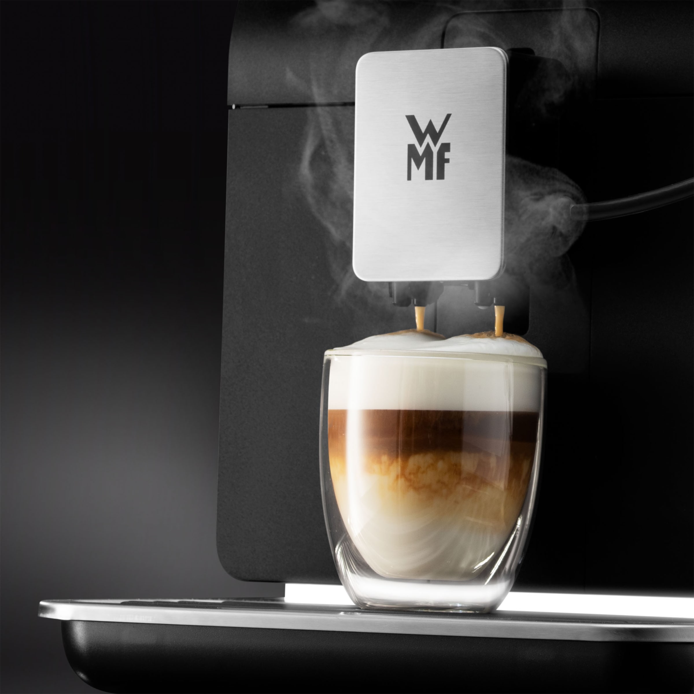 WMF Kaffeevollautomat »Perfection 890L CP855815«, intuitive Benutzeroberfläche, perfekter Milchschaum, selbstreinigend