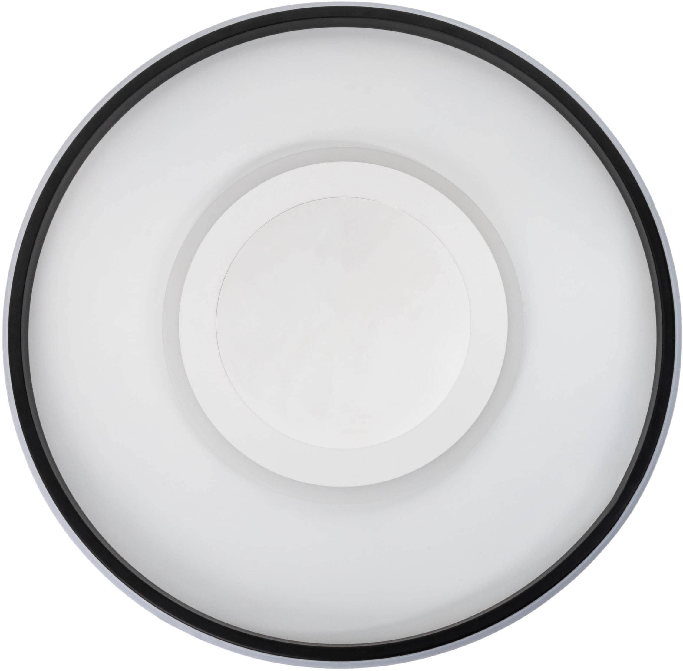my home LED Deckenleuchte »Mona Deckenlampe mit Infinity 3D Effekt«, 1 flammig, Leuchtmittel LED-Board | LED fest integriert, D: 50cm, dimmbar, inkl. Memory, CCT, Fernbedienung, 40W, Tunnel Mirror