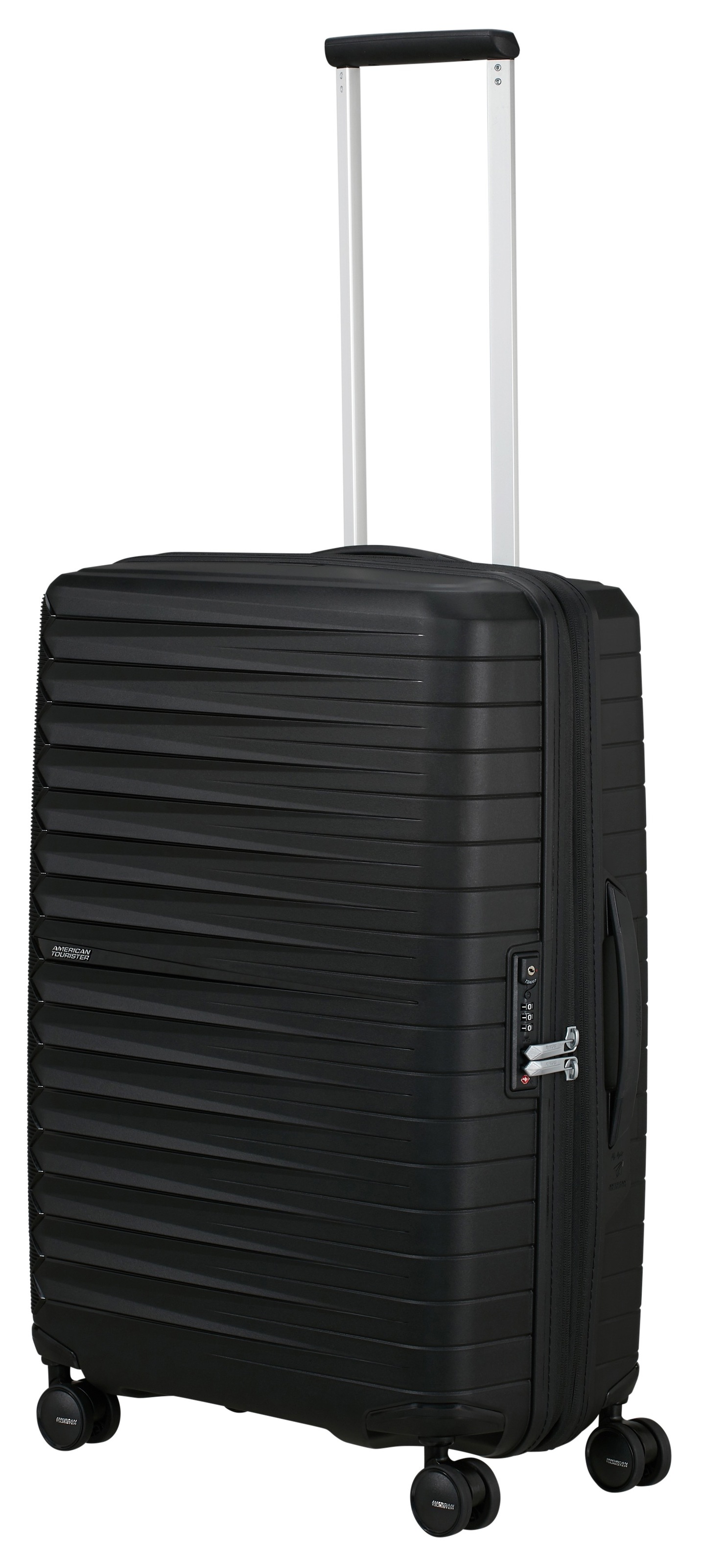 American Tourister® Hartschalen-Trolley »FASTFORWARD, verschiedene Größen und Farben«, 4 Rollen, Hartschalen-Koffer personalisierbar TSA-Schloss Volumenerweiterung