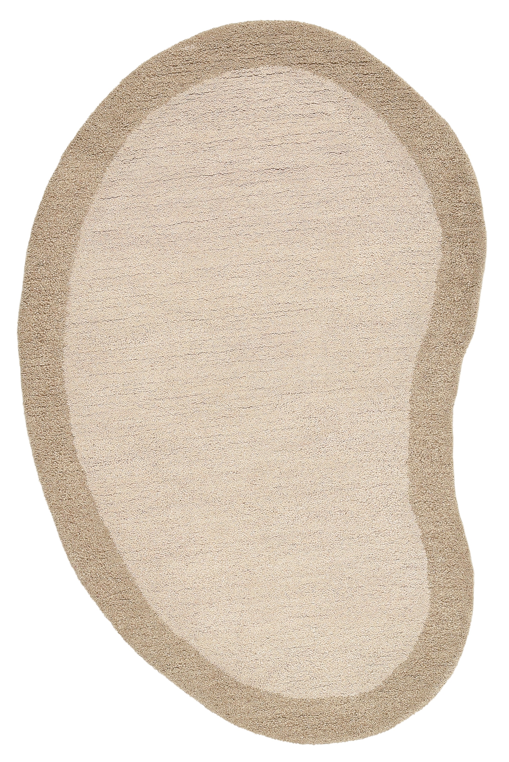 THEKO Wollteppich "Gabbeh Super, Handweb, Teppich, Bordüre, reine Wolle," o günstig online kaufen