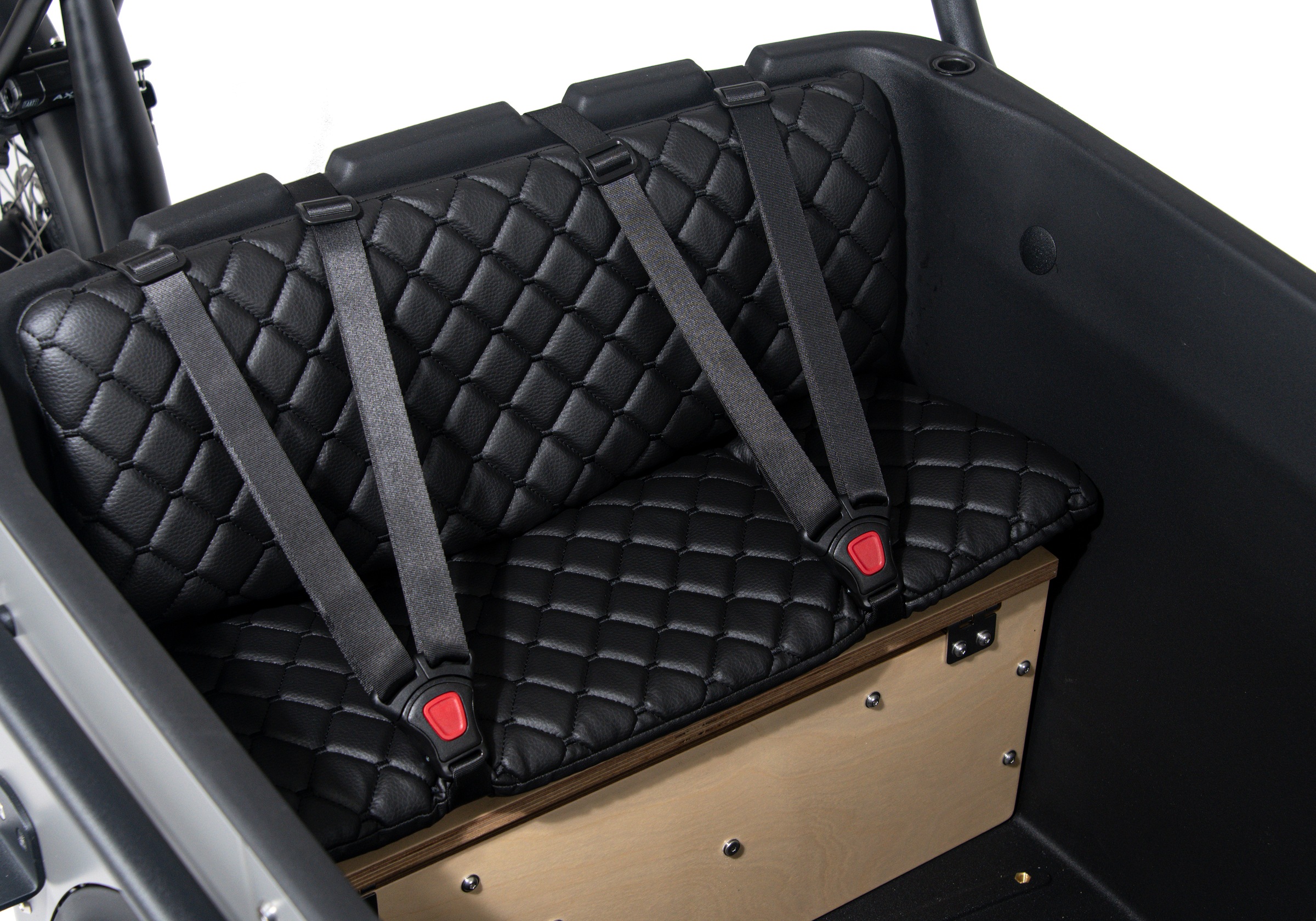 Royal Cargo Bikes »Cargo 3W Premium 17,5Ah / 630 Wh 24 / 26 Zoll grau« 7 Gang Shimano Nexus Schaltwerk Nabenschaltung Mittelmotor 250 W