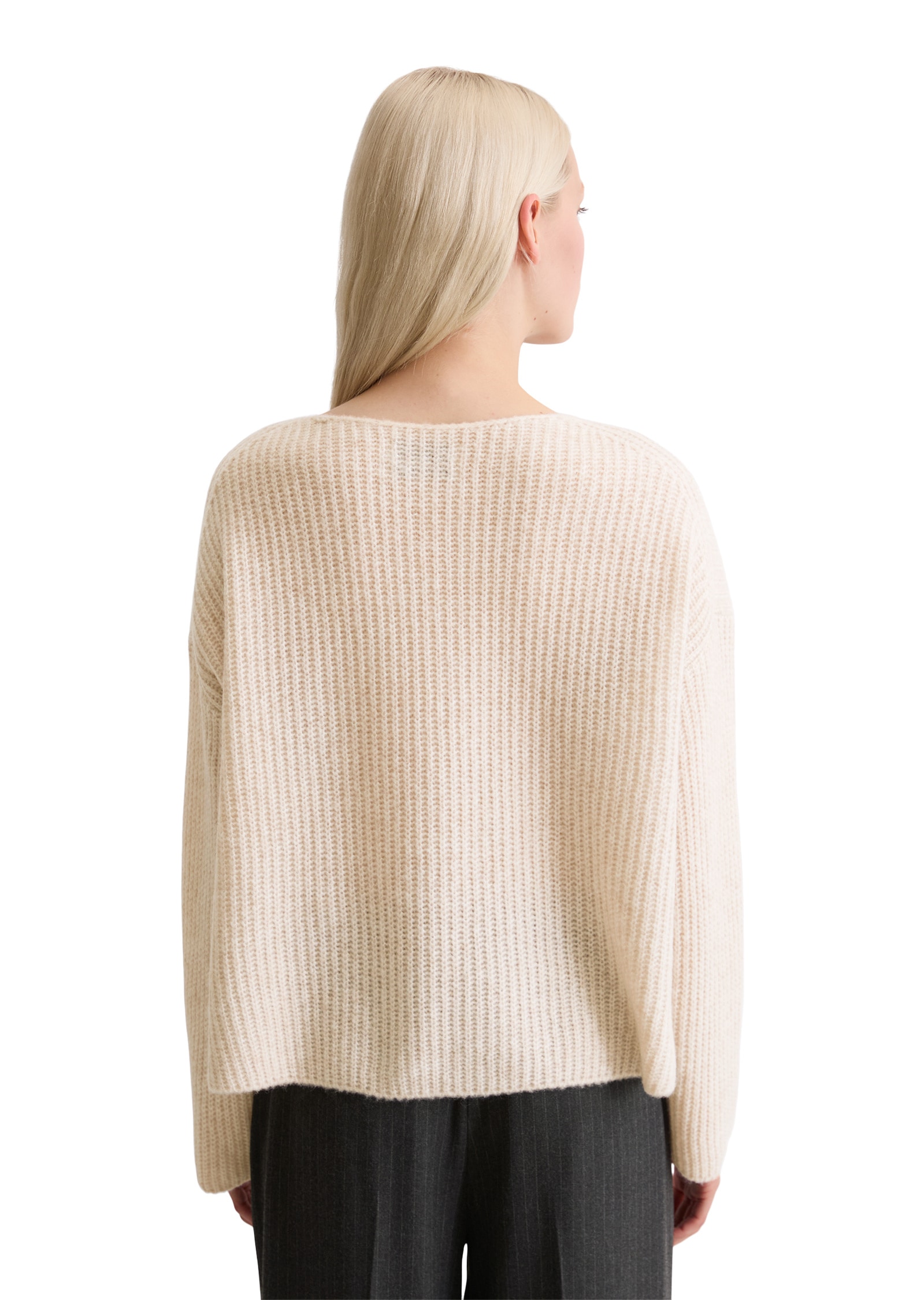 Marc O'Polo Strickpullover »aus softem Schurwolle-Mix«