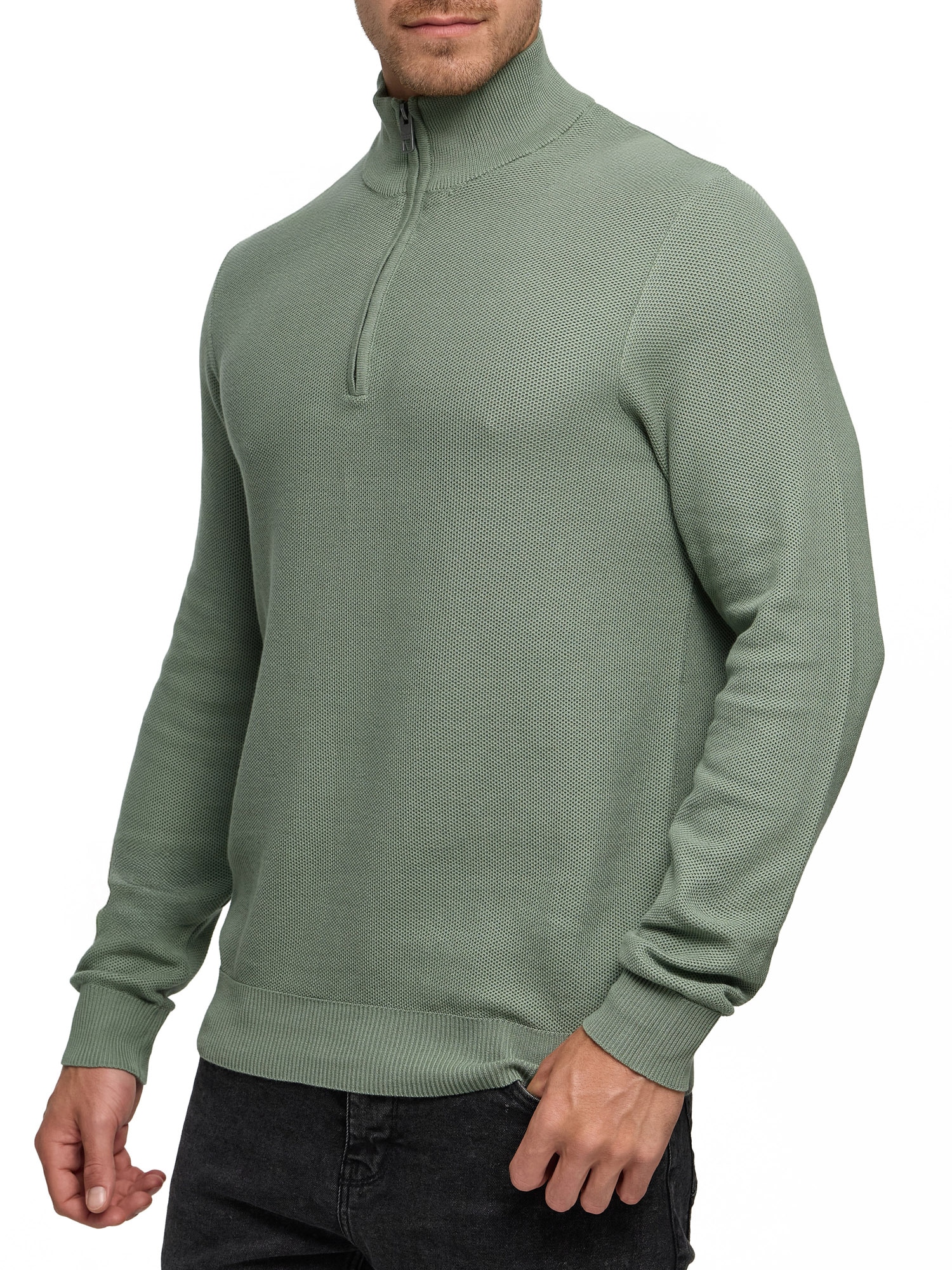 Indicode Troyer "INBarcerle Half Zip" günstig online kaufen