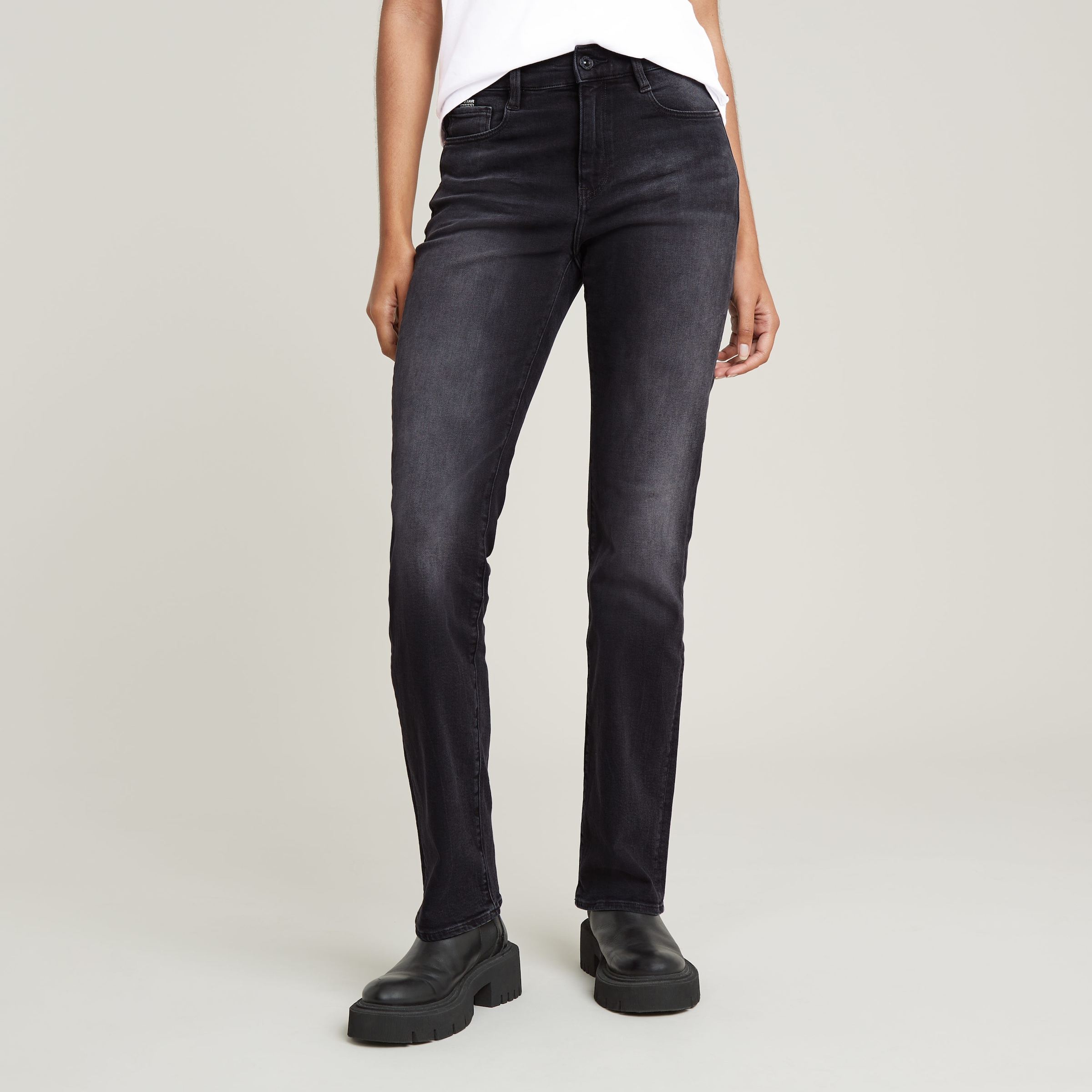 G-STAR "Strace Straight Wmn" im 5-Pocket-Stil günstig online kaufen