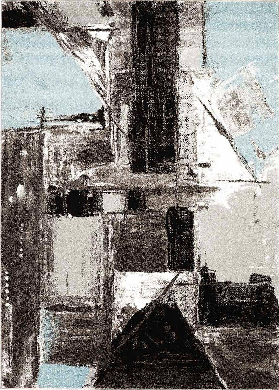 Thumbnail - Carpet City Teppich "Moda 1134" rechteckig 11 mm Höhe Kurzflor, Wohnzimmer