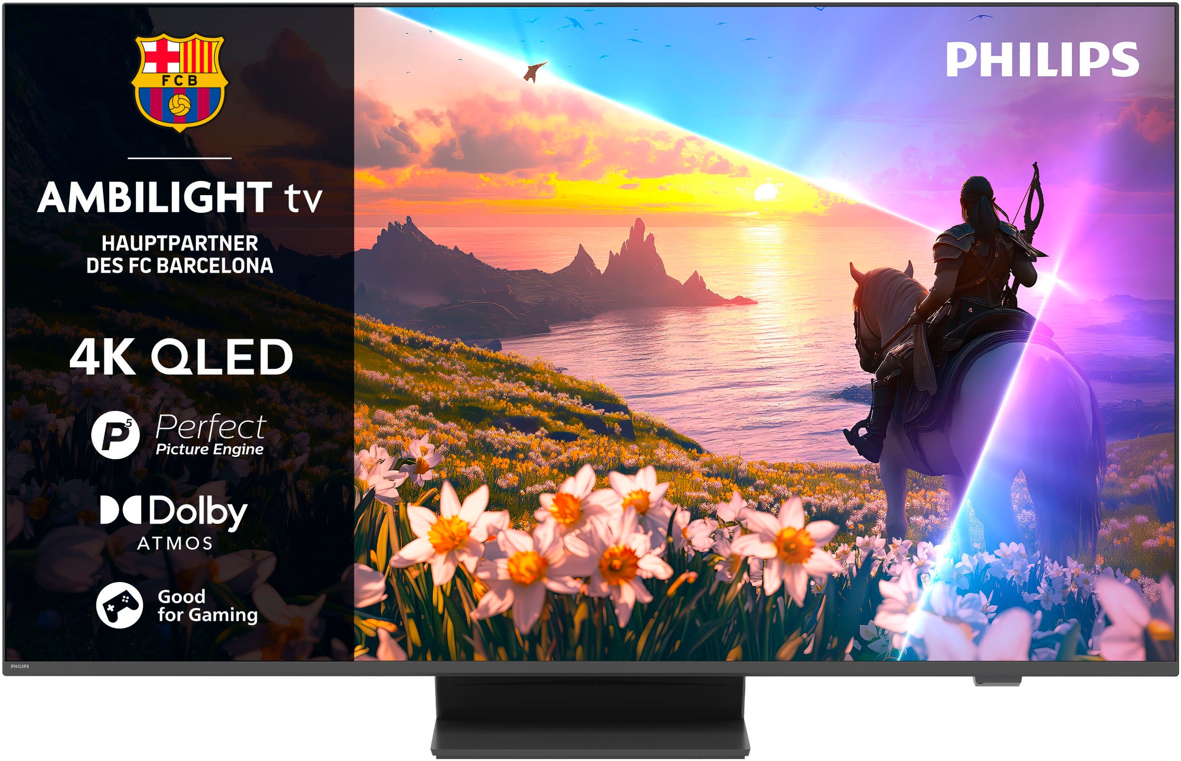 Philips QLED-Fernseher »55PUS8600/12«, 4K Ultra HD, Smart-TV