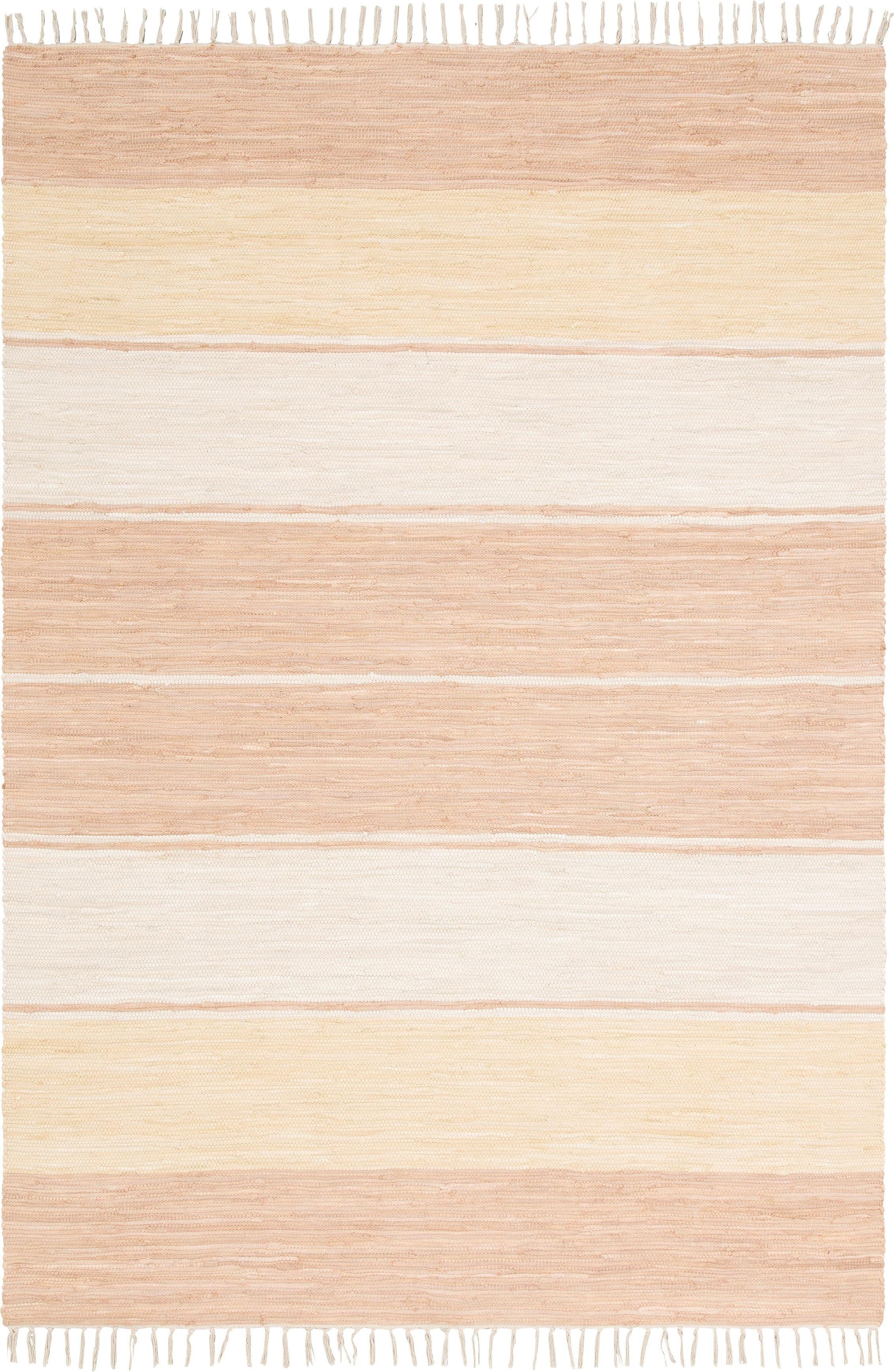 my home Teppich "Merle" rechteckig 5 mm Höhe Flachgewebe, Wendeteppich, ges günstig online kaufen