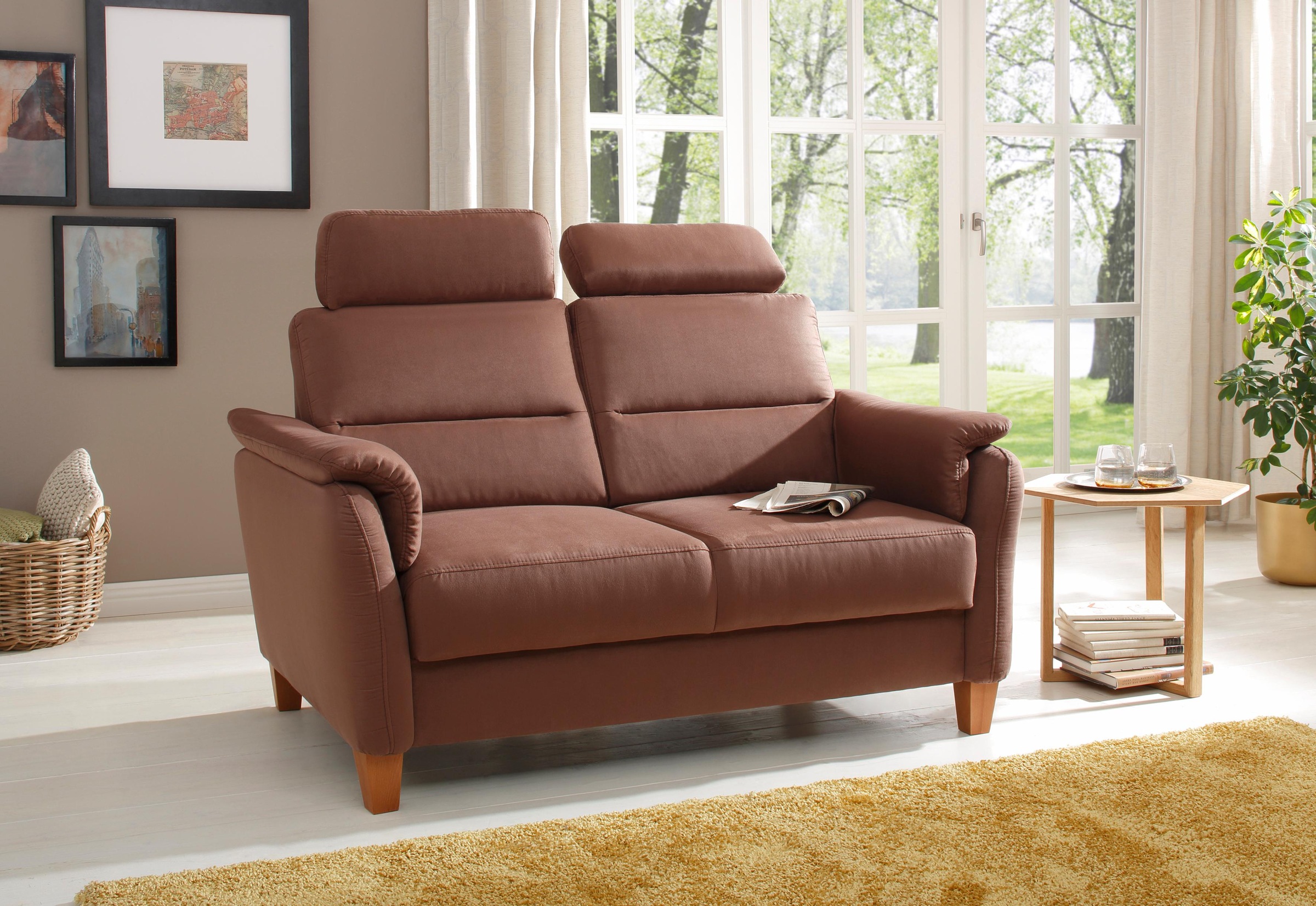 Home affaire 2-Sitzer "Palmera, B: 149 cm" mit Federkern günstig online kaufen