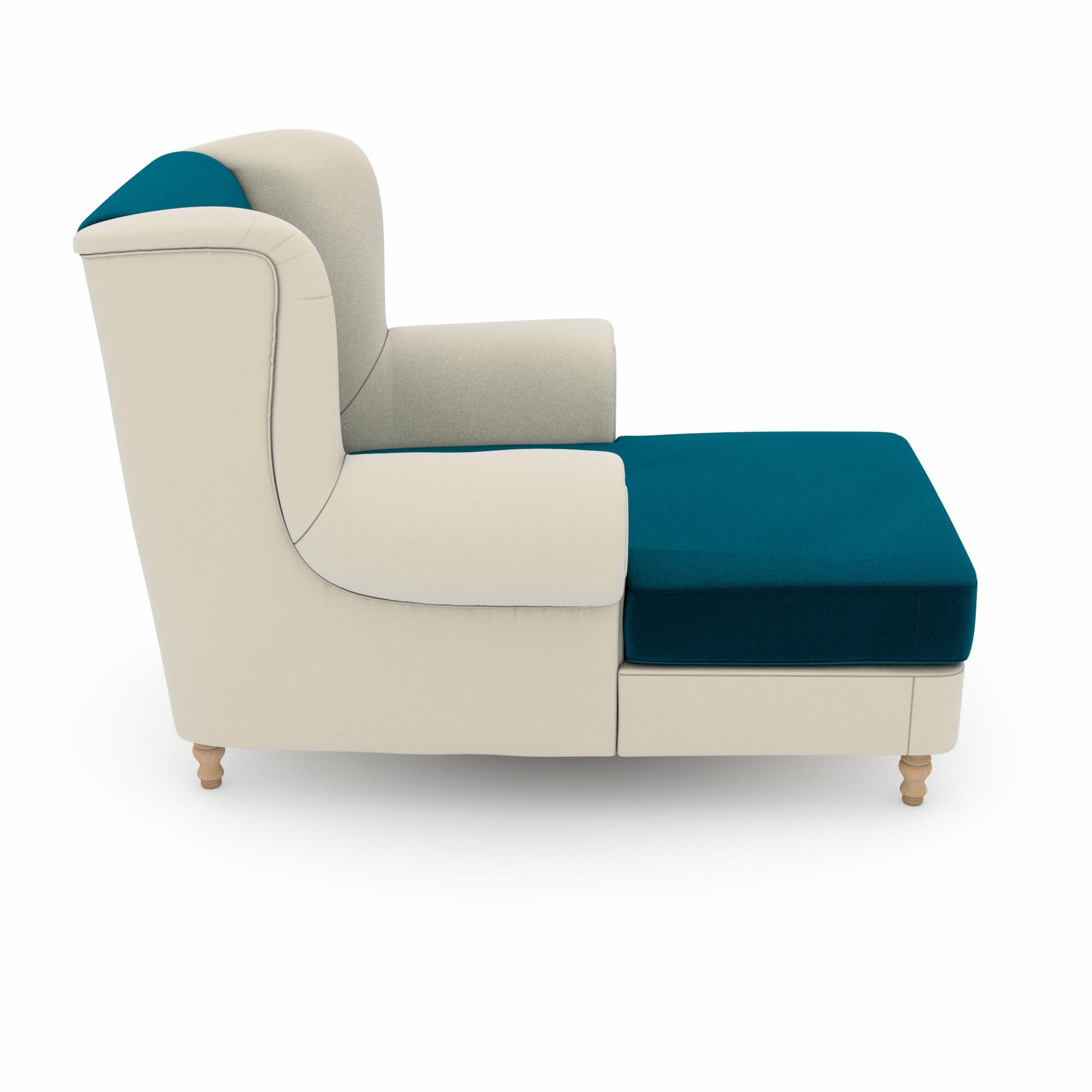 Max Winzer® Ohrensessel »Madeleine, Relaxsessel, Designsessel mit hohem Sitzkomfort«, Samtvelours Bezug in vielen Farbkombinationen