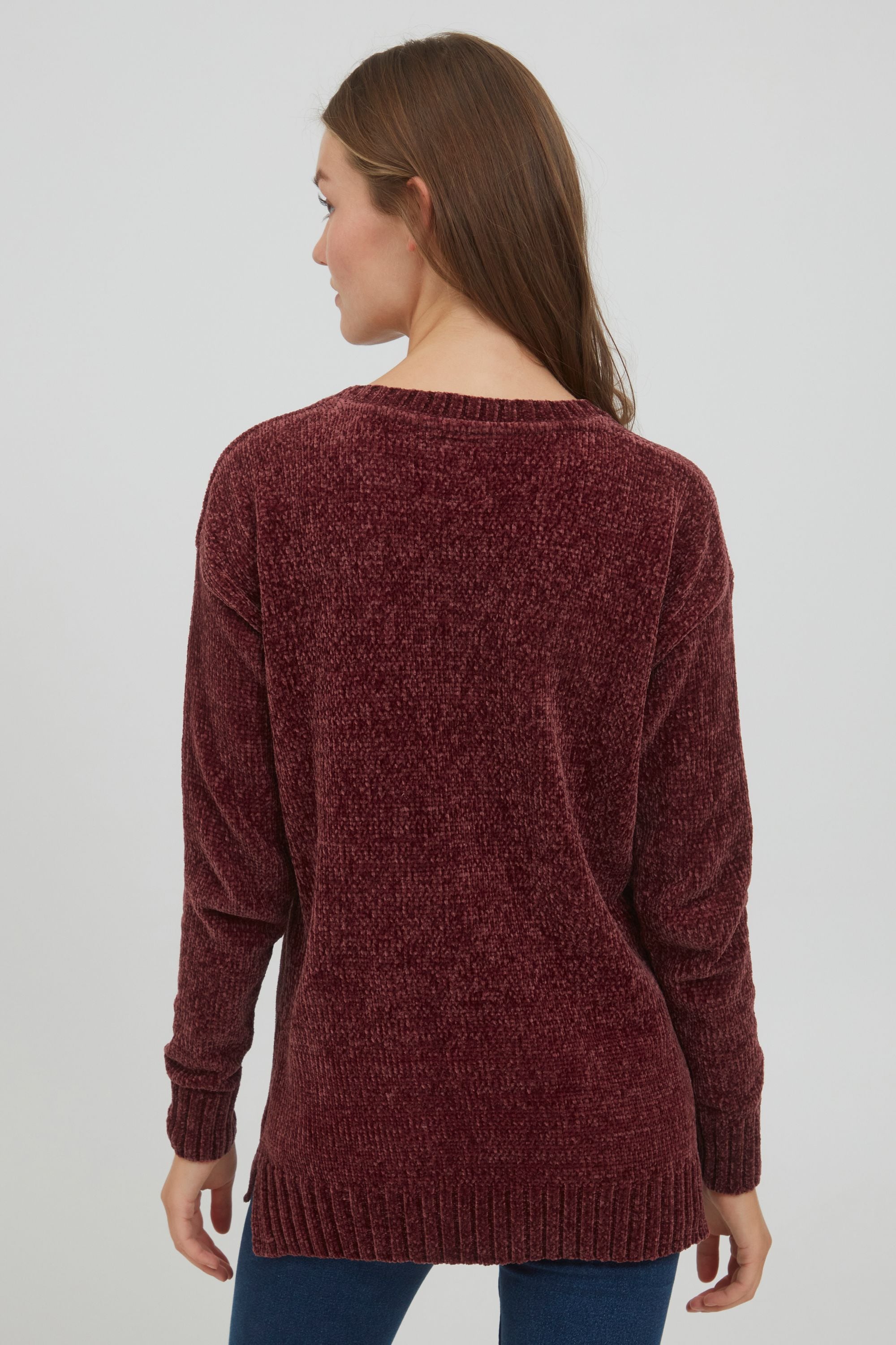 OXMO Strickfleece-Pullover »Strickpullover OXElvina«
