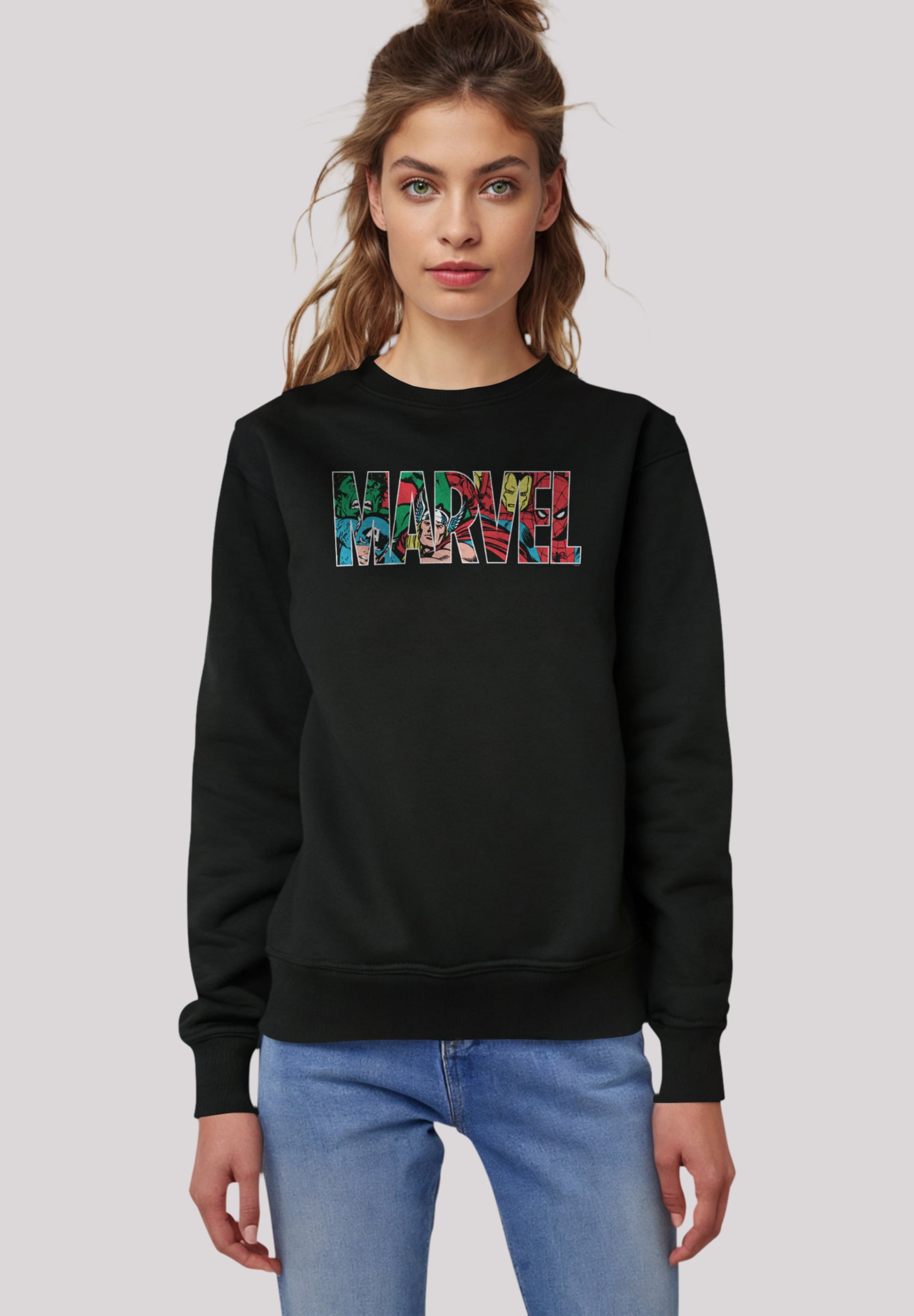 Sweatshirt »Marvel Avengers Logo Character infill«, Premium Qualität