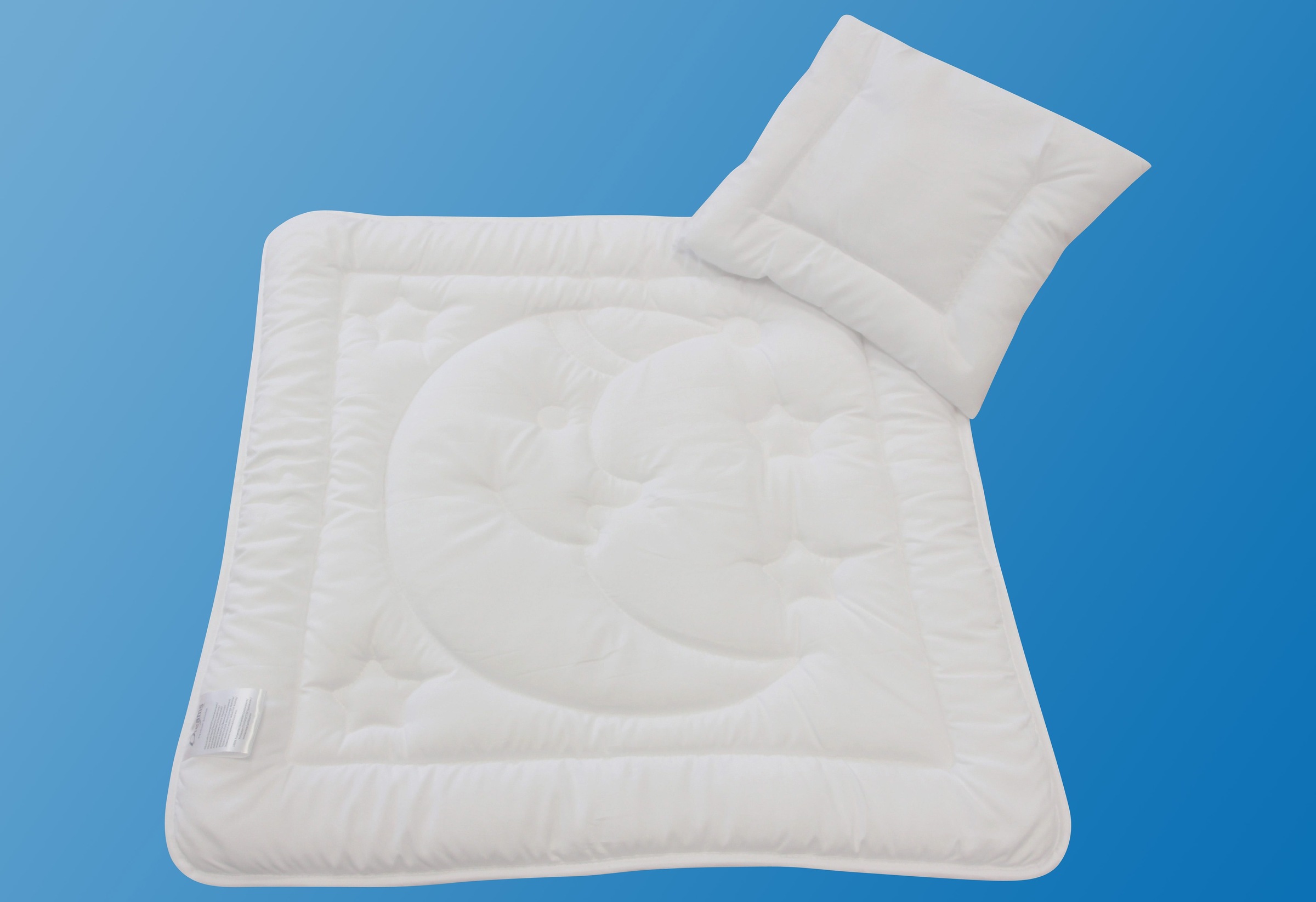 Dreams Kunstfaserbettdecke + Kopfkissen "Mond und Sterne" Praktisches Set f günstig online kaufen