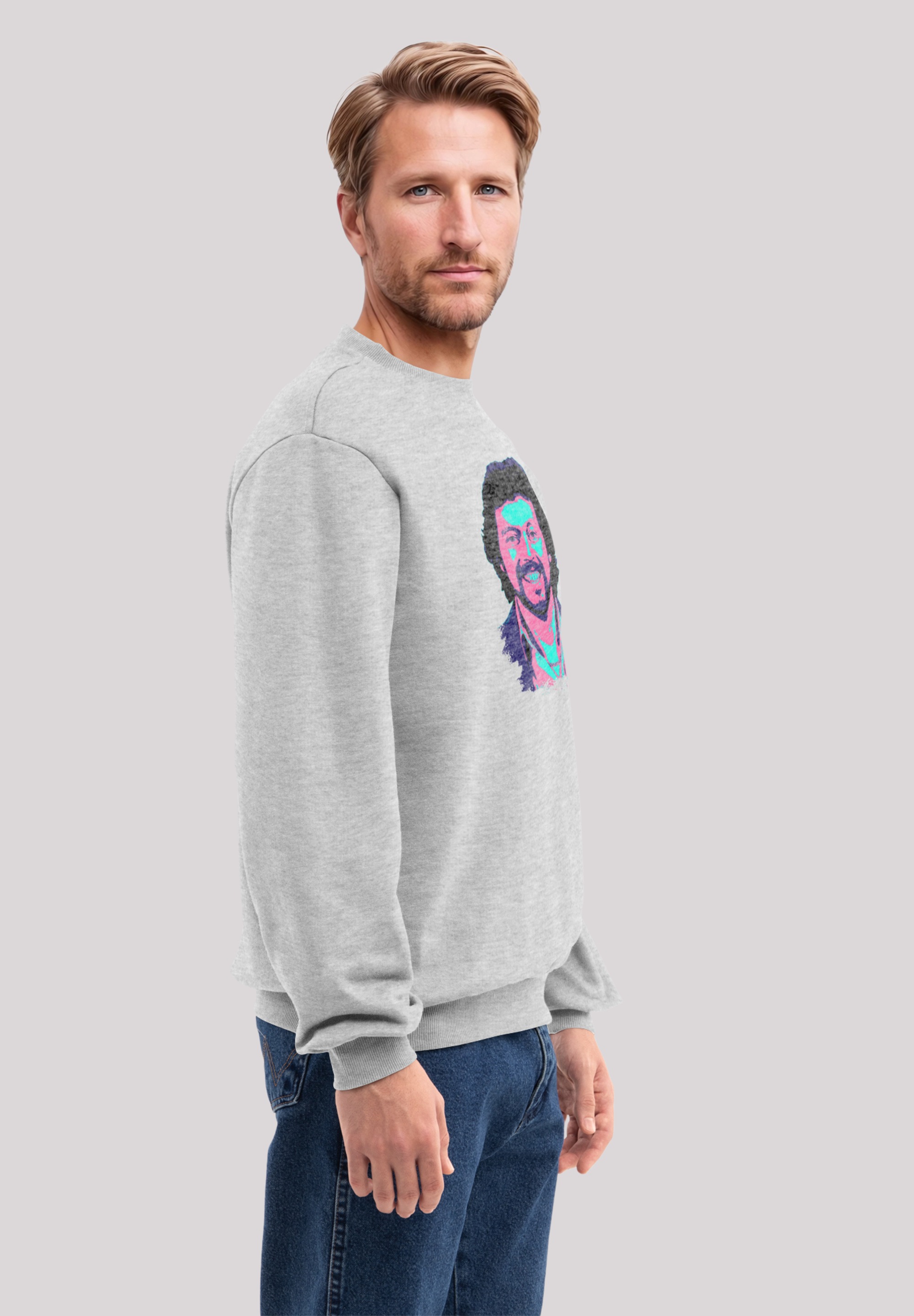 F4NT4STIC Sweatshirt »TV Times Jeremy Beadle 1982 Pop Art«, Premium Qualität

