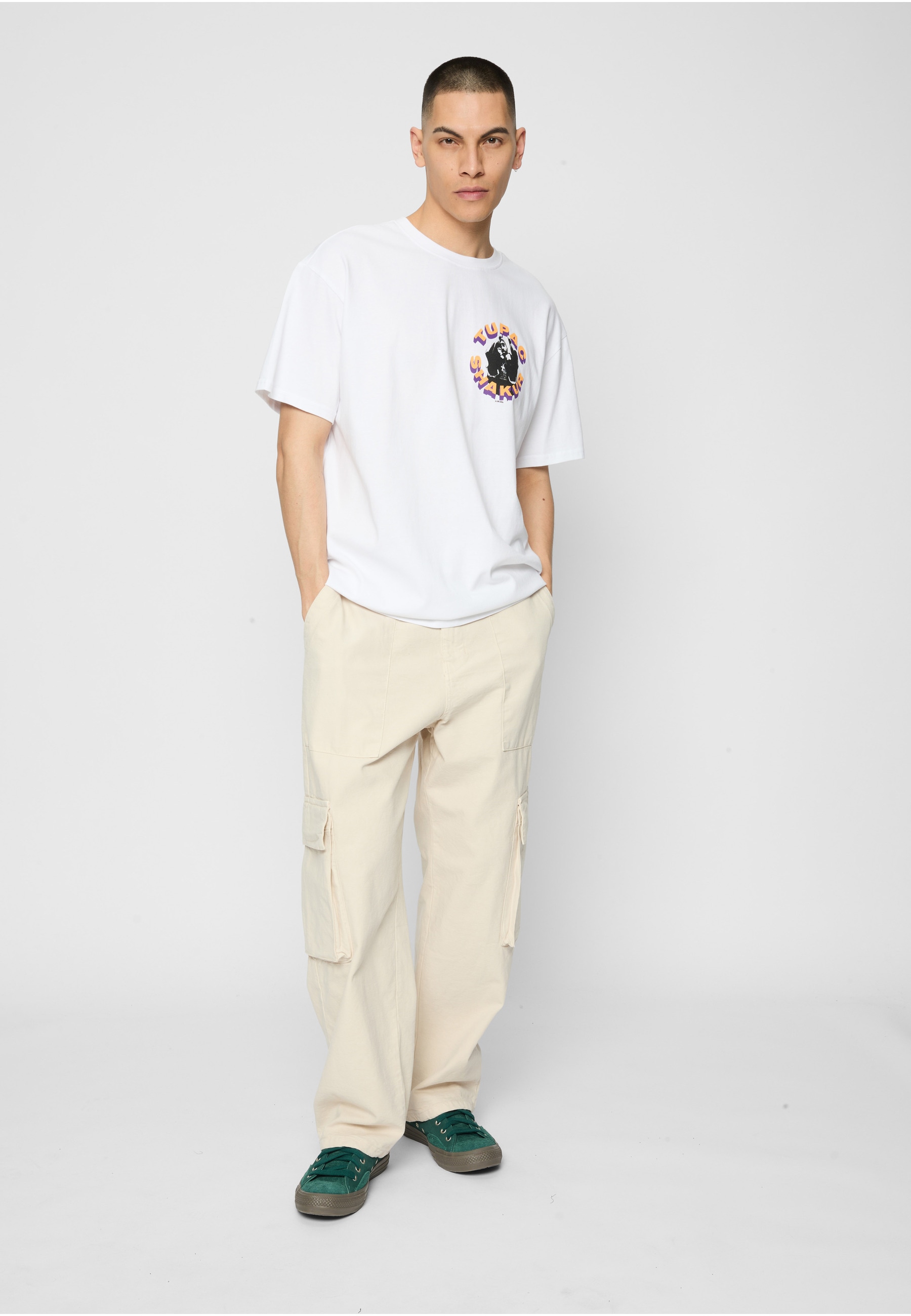 Merchcode T-Shirt »Merchcode Herren 2Pac Toss it up Oversize Tee« 1 Stk.