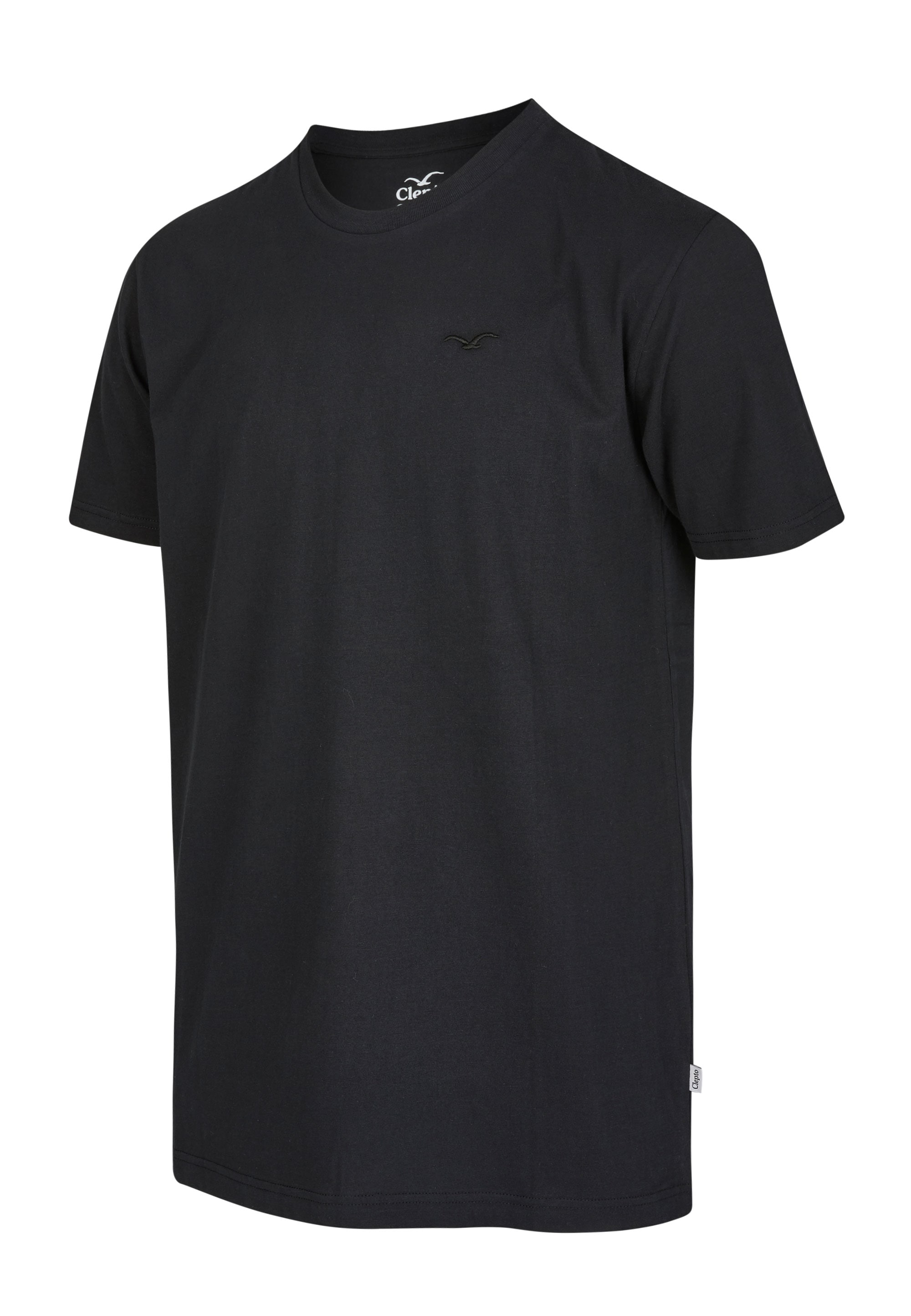 T-Shirt mit Regular«, BAUR (1 ▷ tlg.), | Logo-Stickerei kleiner »Ligull Cleptomanicx für