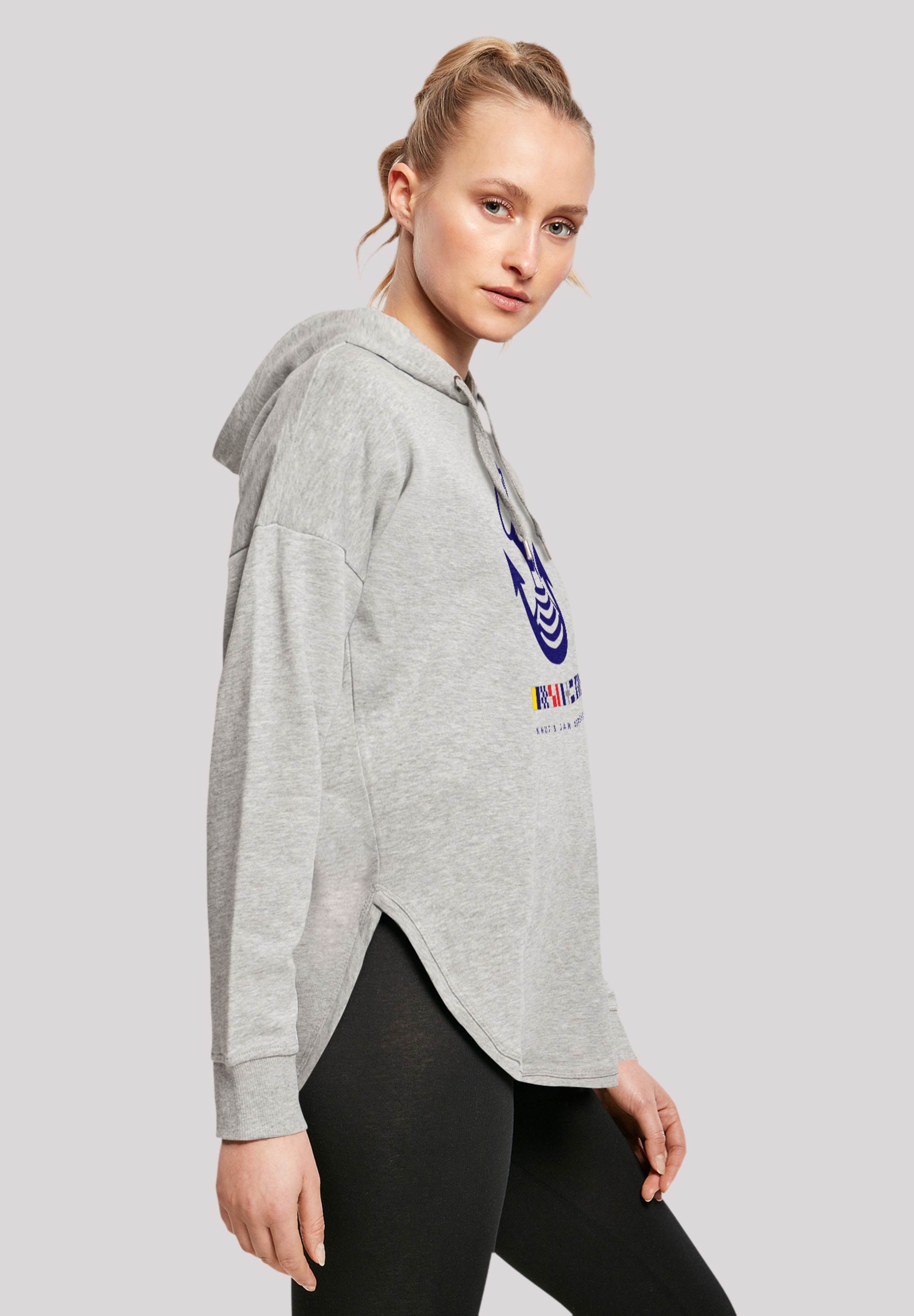 F4NT4STIC Kapuzenpullover »Knut & Jan Hamburg Logo«, Print