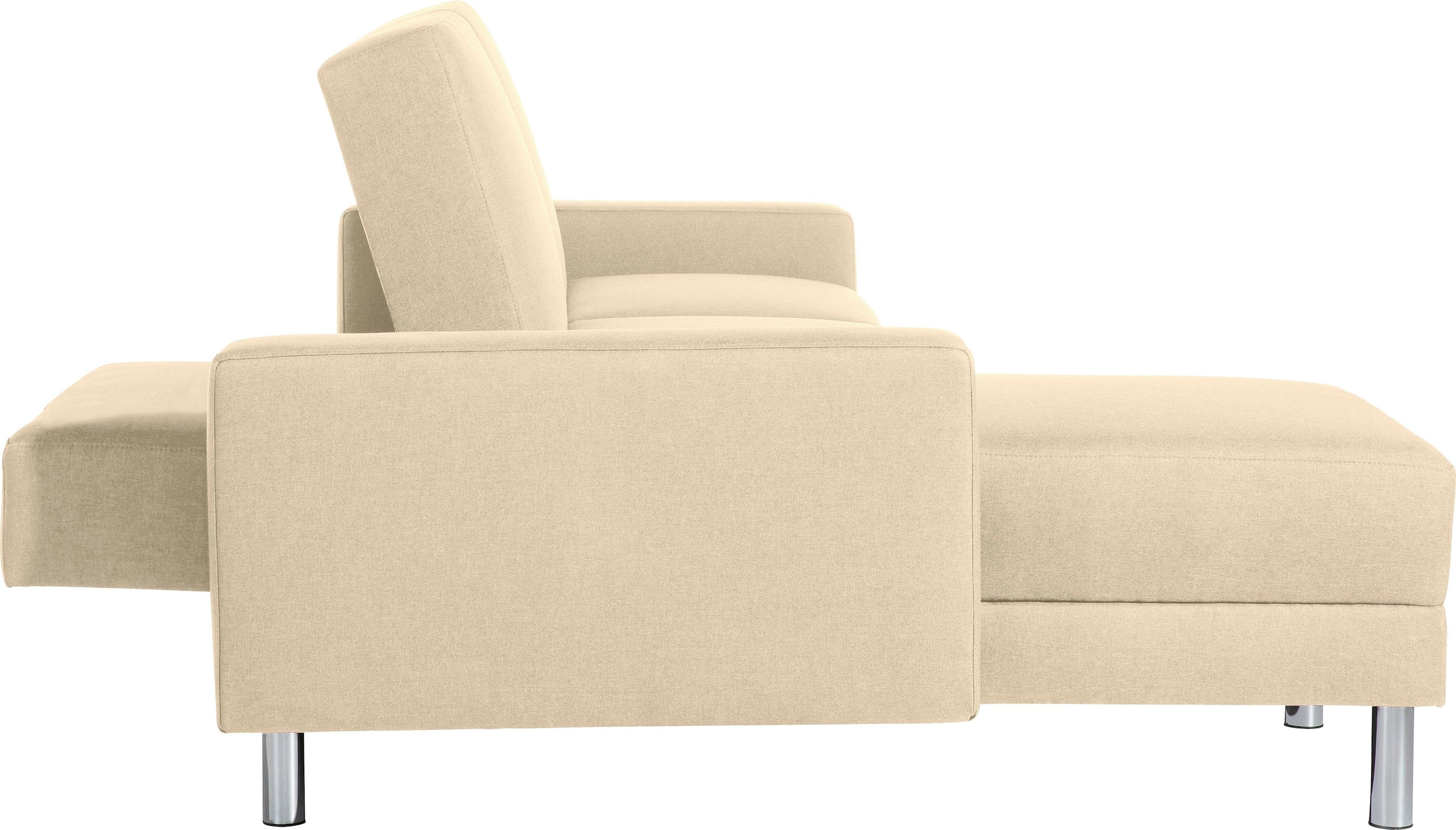 Max Winzer® Schlafsofa »Just Fresh«, mit Rückenverstellung, inklusive Stauraumhocker