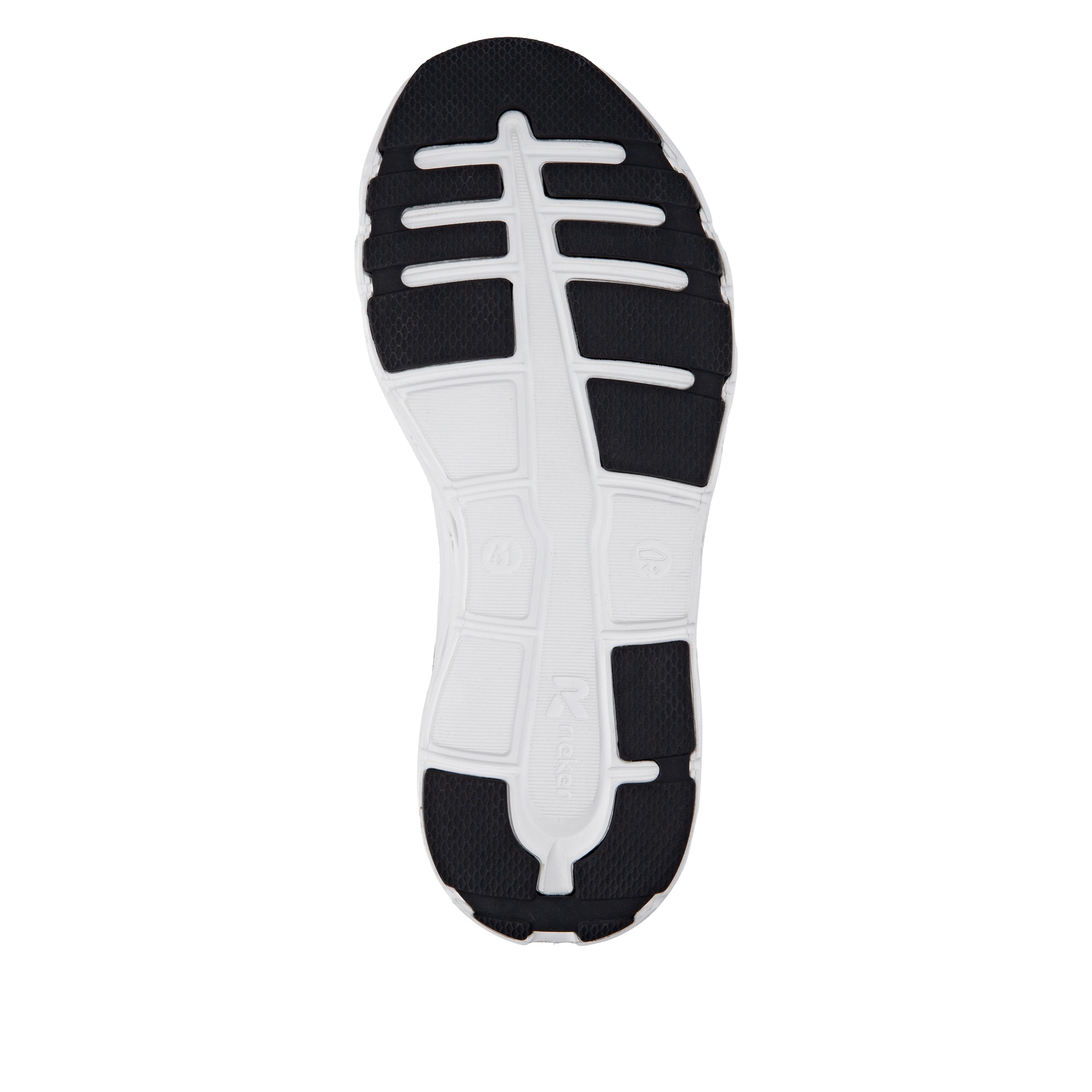 RIEKER Sport Slip-On Sneaker, Freizeitsneaker, Halbschuh, Schlupfschuh mit gepolstertem Schaftrand