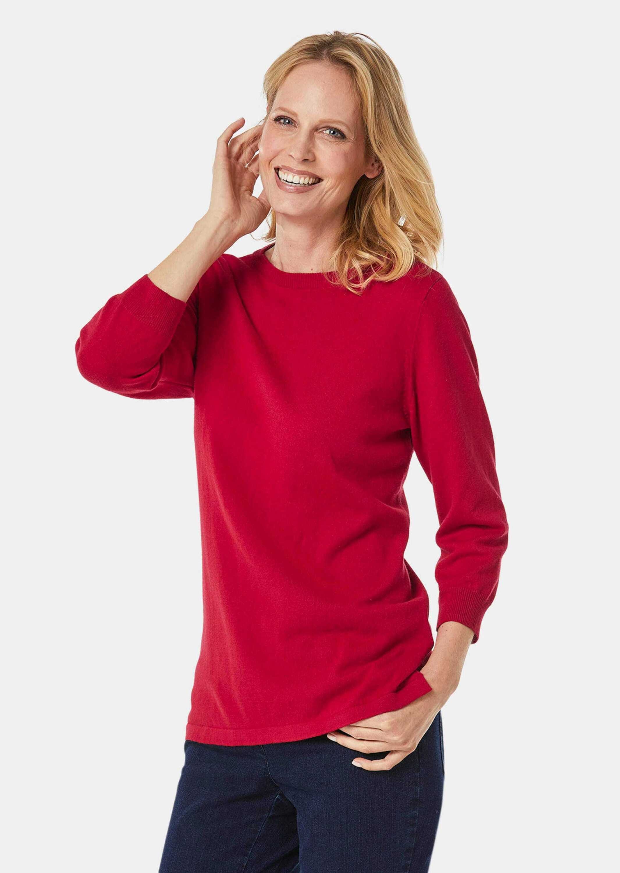 GOLDNER Strickpullover "Pullover aus hochwertigem Garn" Ohne günstig online kaufen