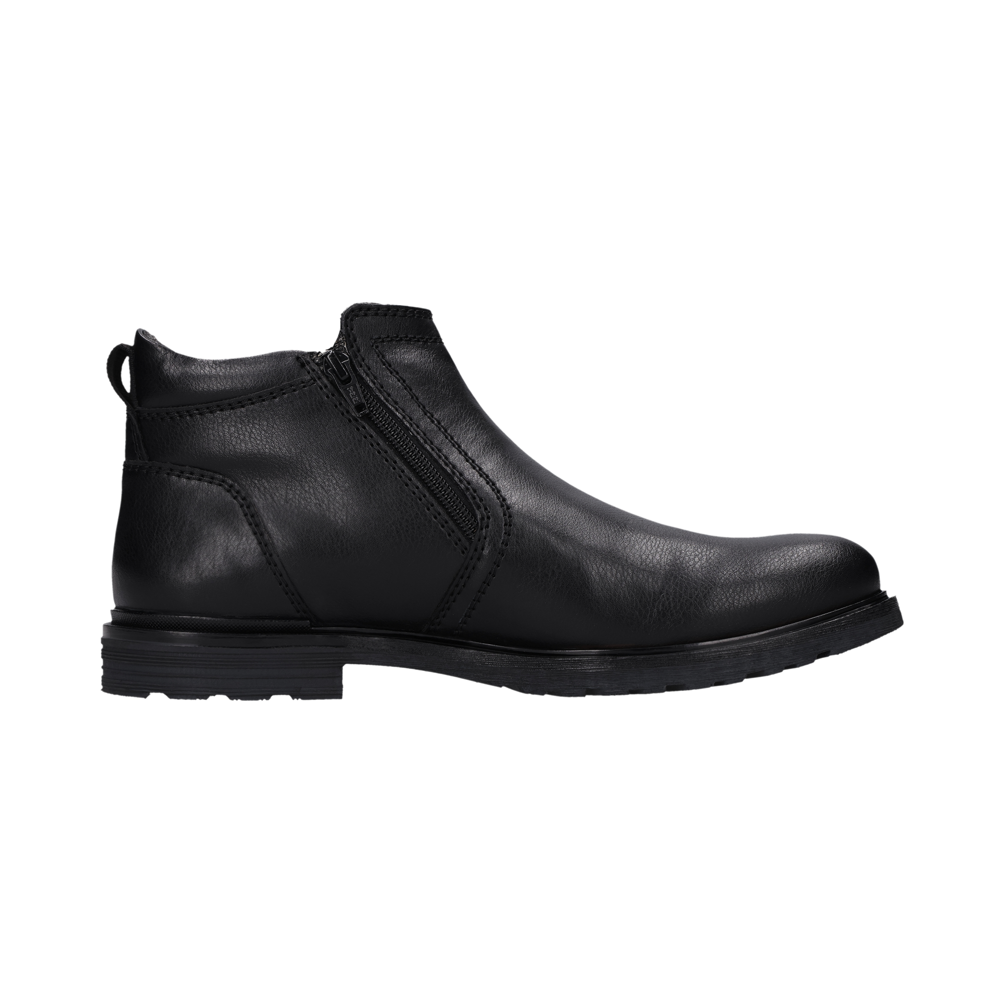 bugatti Stiefelette  Zipper Boots, Stiefelette mit Profillaufsohle - schmale Form