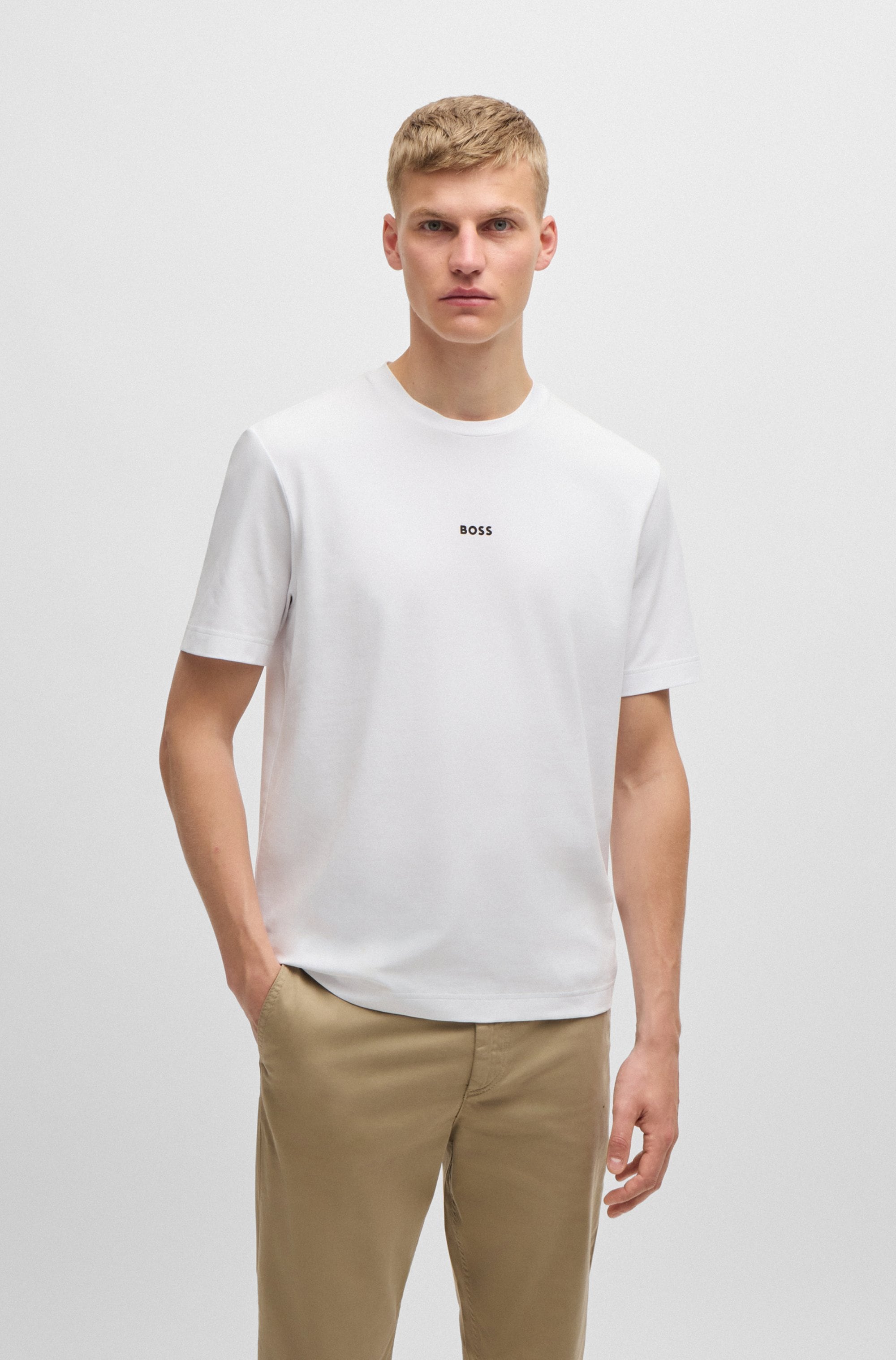 BOSS ORANGE T-Shirt »TChup«, mit Rundhalsausschnitt