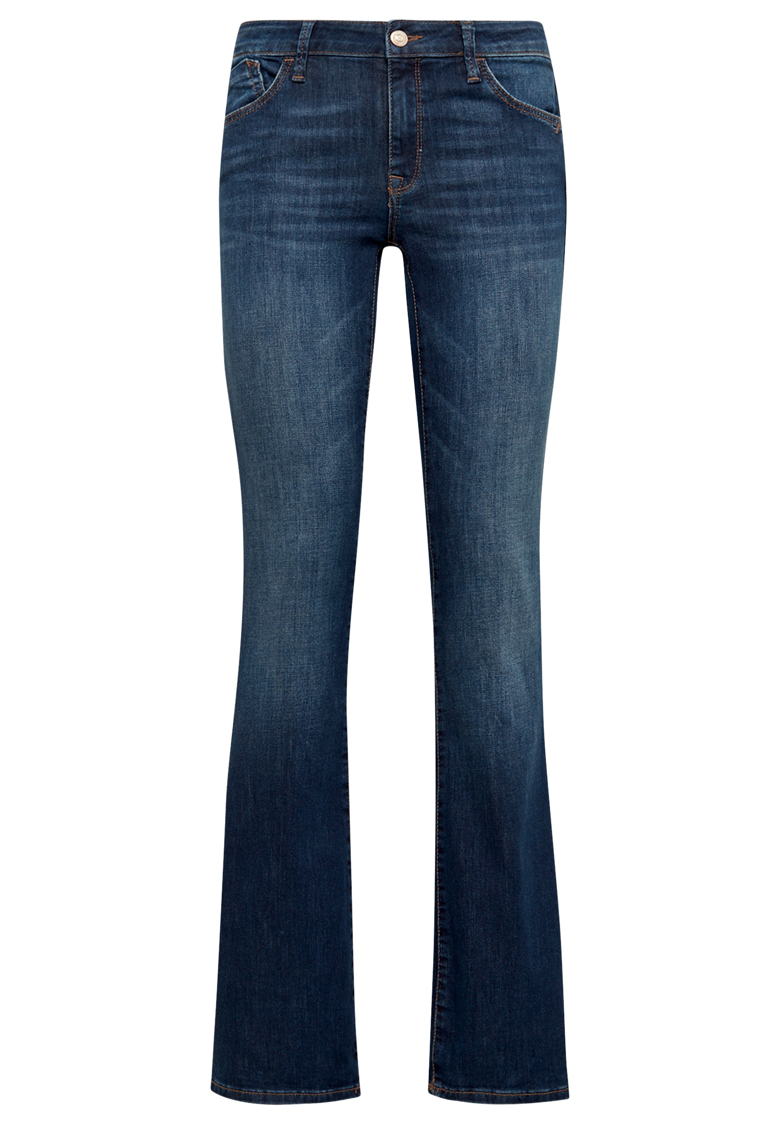 Mavi Bootcut-Jeans »BELLA MID RISE«, Leicht ausgestelltes Bein