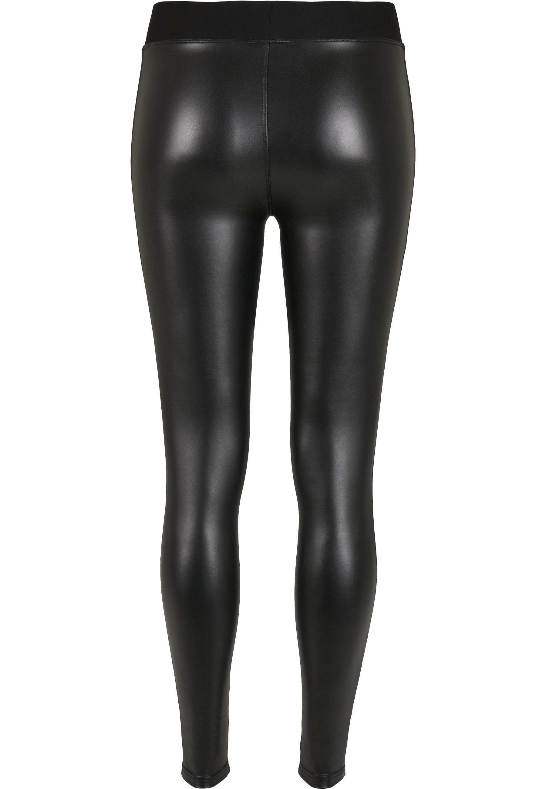URBAN CLASSICS Leggings "Urban Classics Damen Ladies Tech Mesh Faux Leather günstig online kaufen