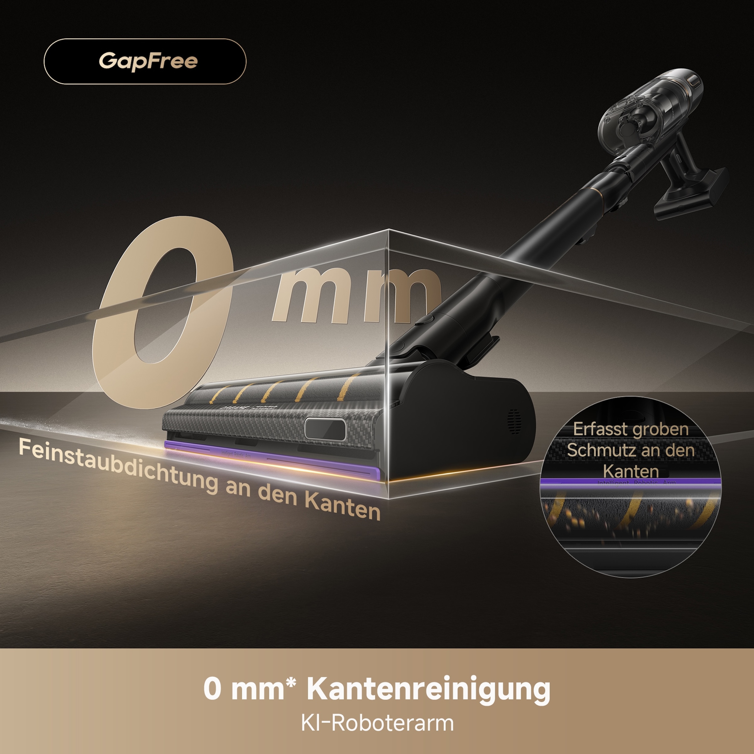 Dreame Akku-Stielstaubsauger »V20 Pro« kabellos mit Lithium-Ionen Akku, mit 90 Minuten Laufzeit