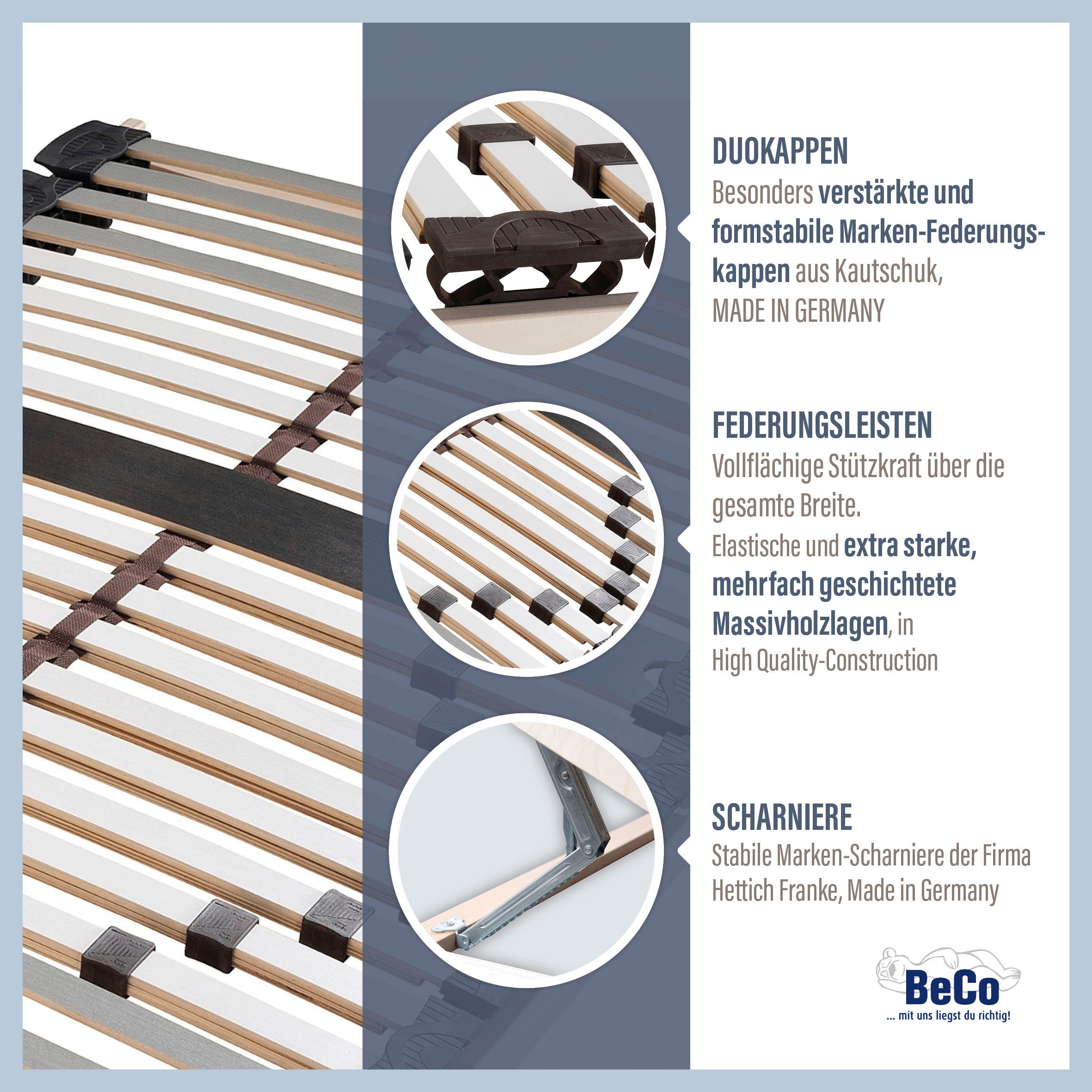 Beco Lattenrost "Maxi Strong" Lattenrost in 90x200 cm und weiteren Größen, günstig online kaufen
