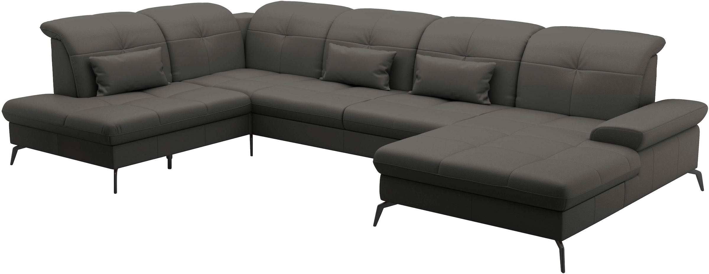 sit&more Wohnlandschaft »Amica«, inkl Sitztiefenverstellung und Armteilverstellung