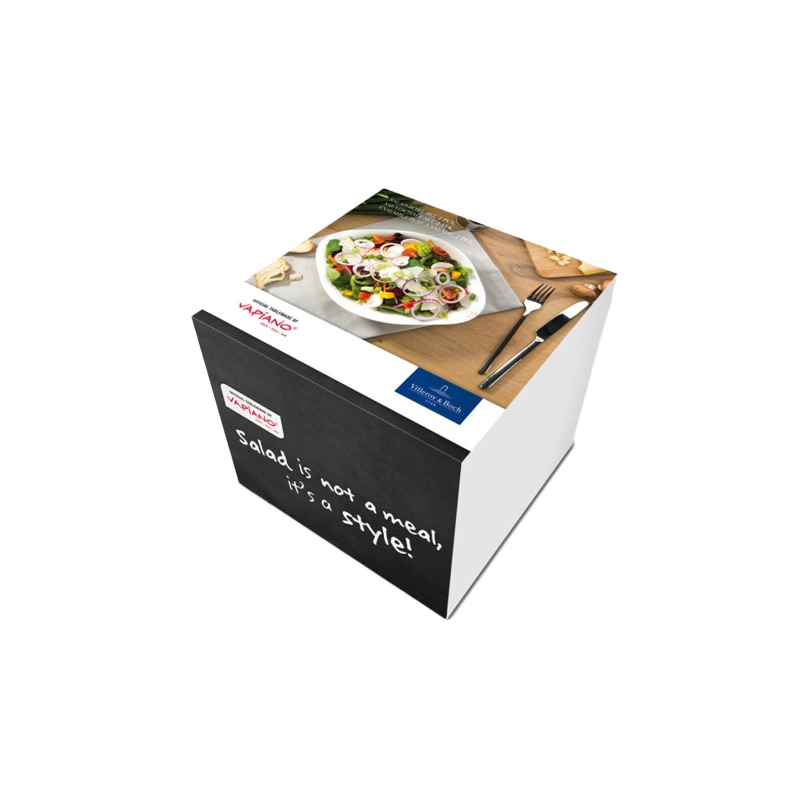 Villeroy & Boch Schale »Salatschalen Vapiano 20,5 x 17 cm 2er Set weiß«