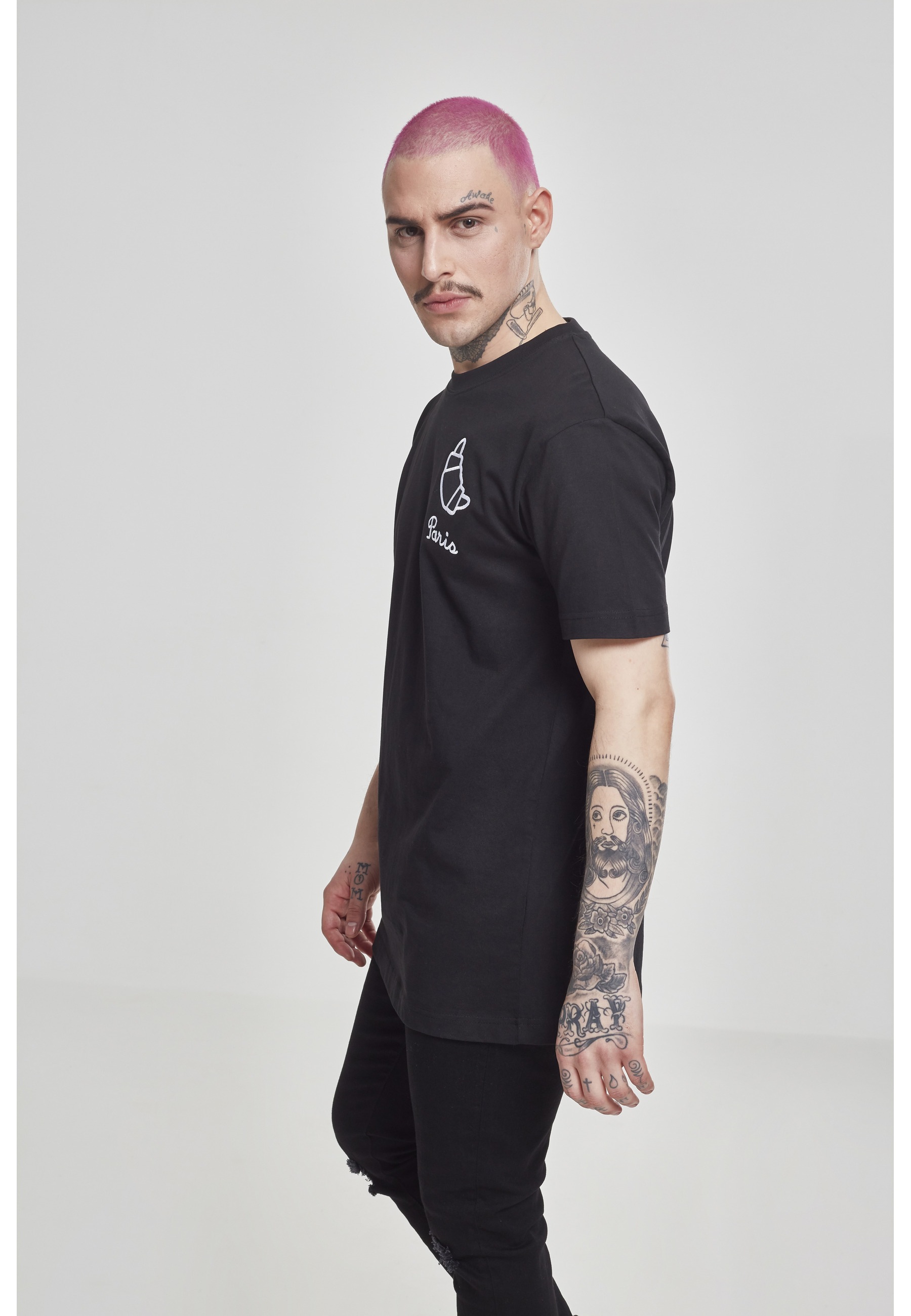 MisterTee T-Shirt »MisterTee Herren Paris Tee« 1 Stk.