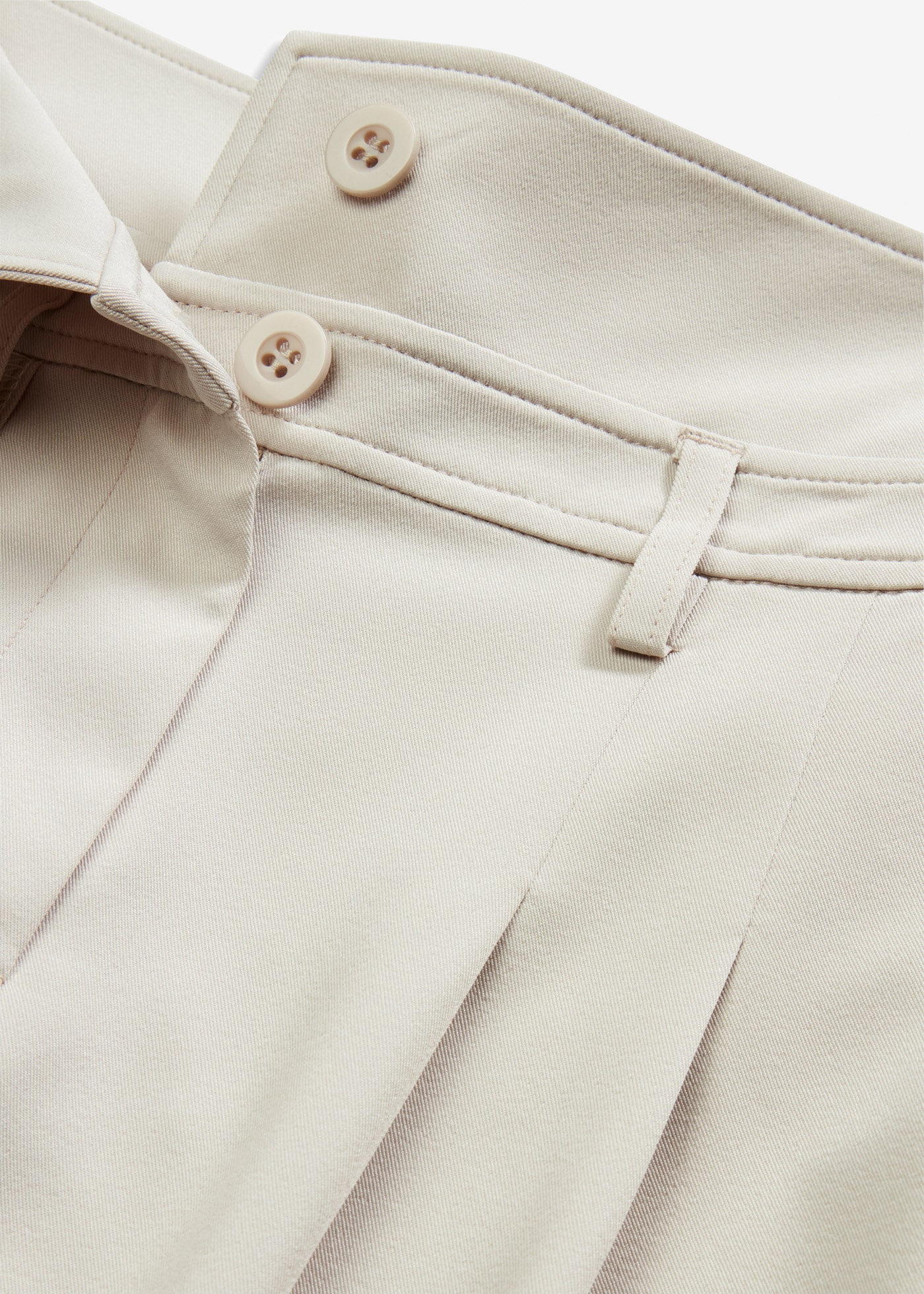 bonprix Stoffhose »Hose«  aus Polyester und Elasthan, hohes Bunddesign, Slim Fit Passform