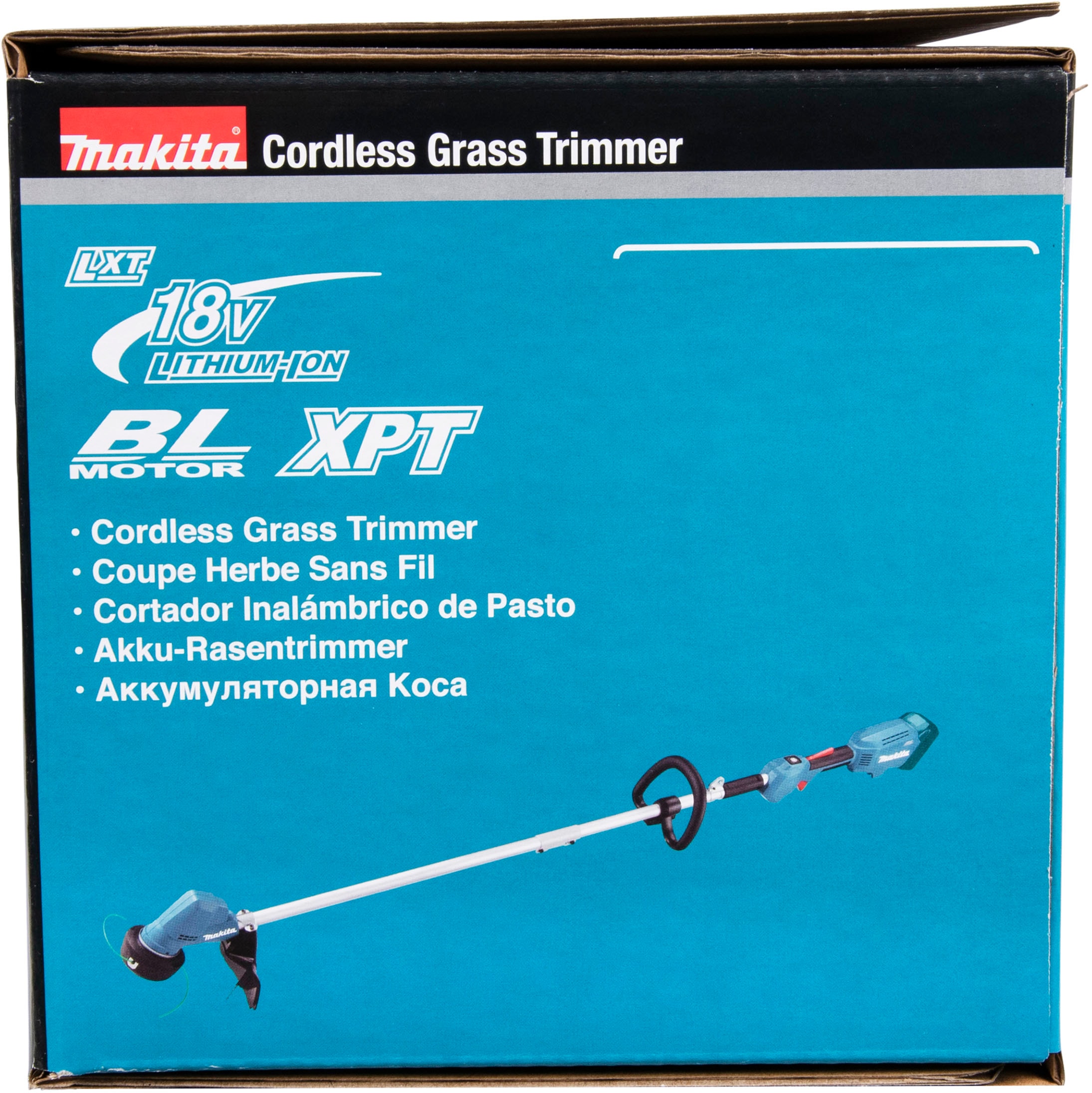 Makita Akku-Rasentrimmer »»DUR192LZX1««, ohne Akku und Ladegerät, 18V, 0-4.500/0-6.000 min-1, 300 mm