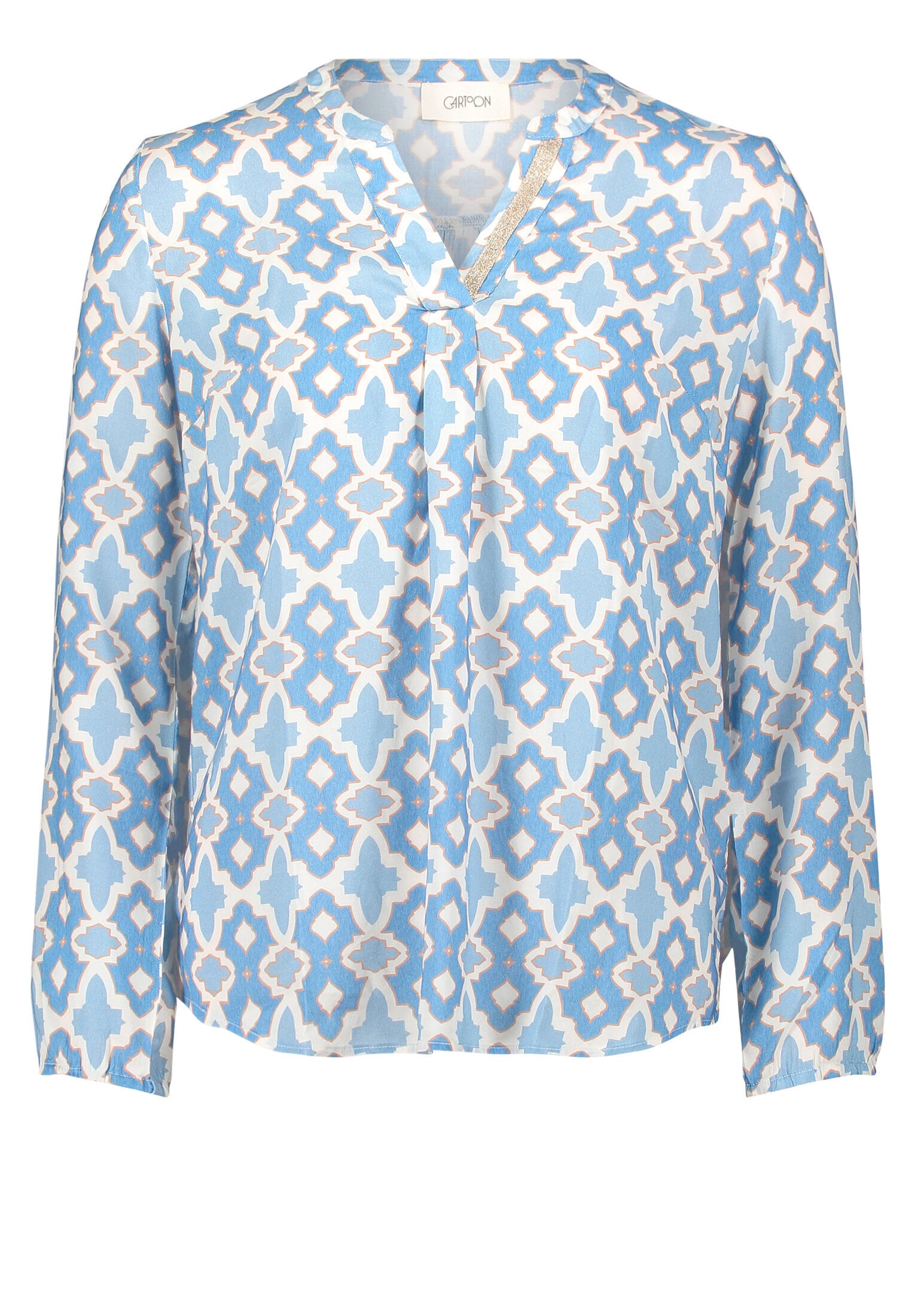 Cartoon Shirtbluse »Damen mit Muster«