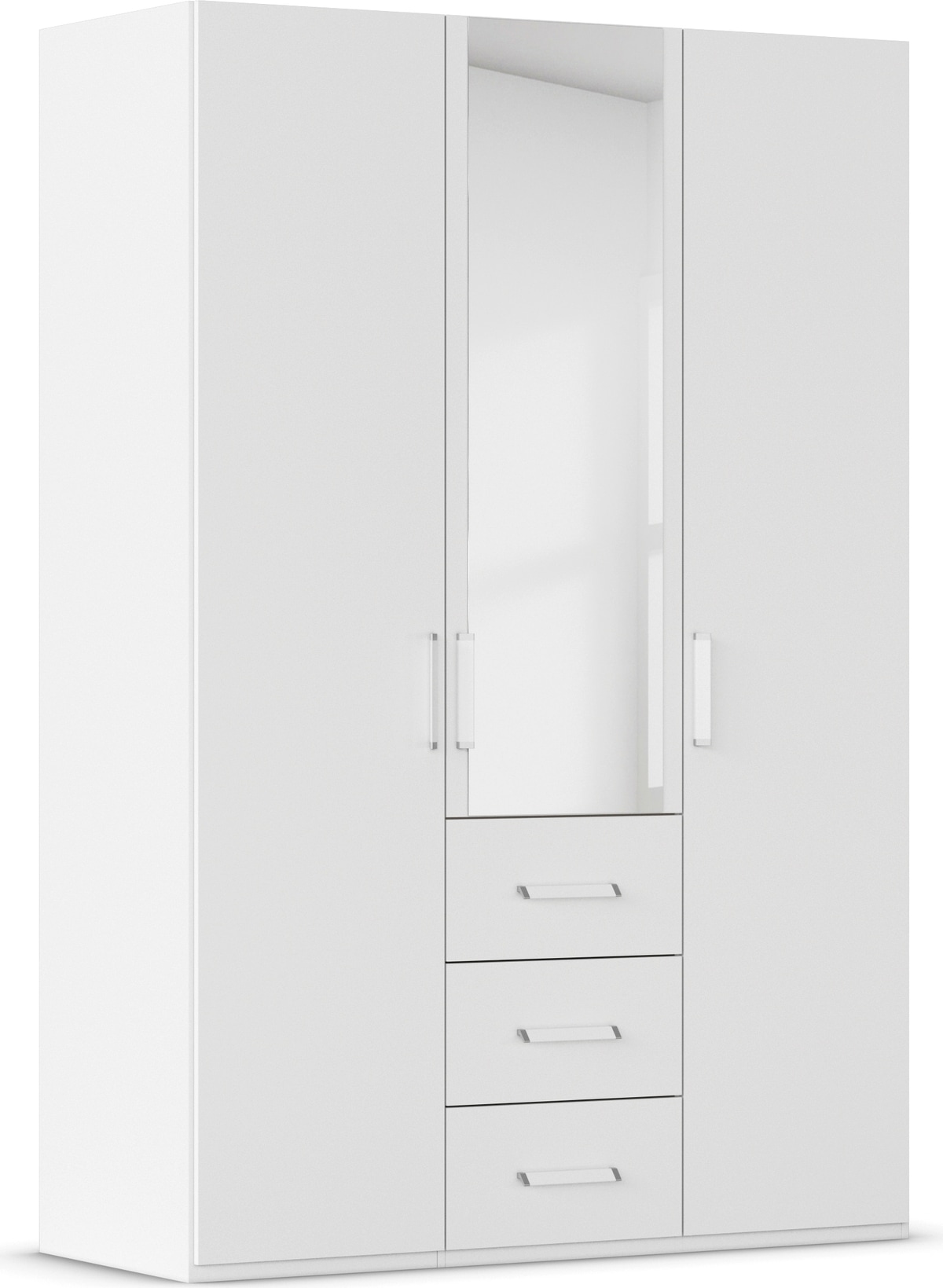 rauch Drehtürenschrank "Kleiderschrank Schrank Garderobe Schlafzimmerschrank EVELYN" in 2 Höhen 197 oder 210 cm erhältlich, inkl. SOFT-CLOSE-FUNKTION, in elegantem Stil mit Schubladen 3 Breiten und 2 Höhen MADE IN GERMANY