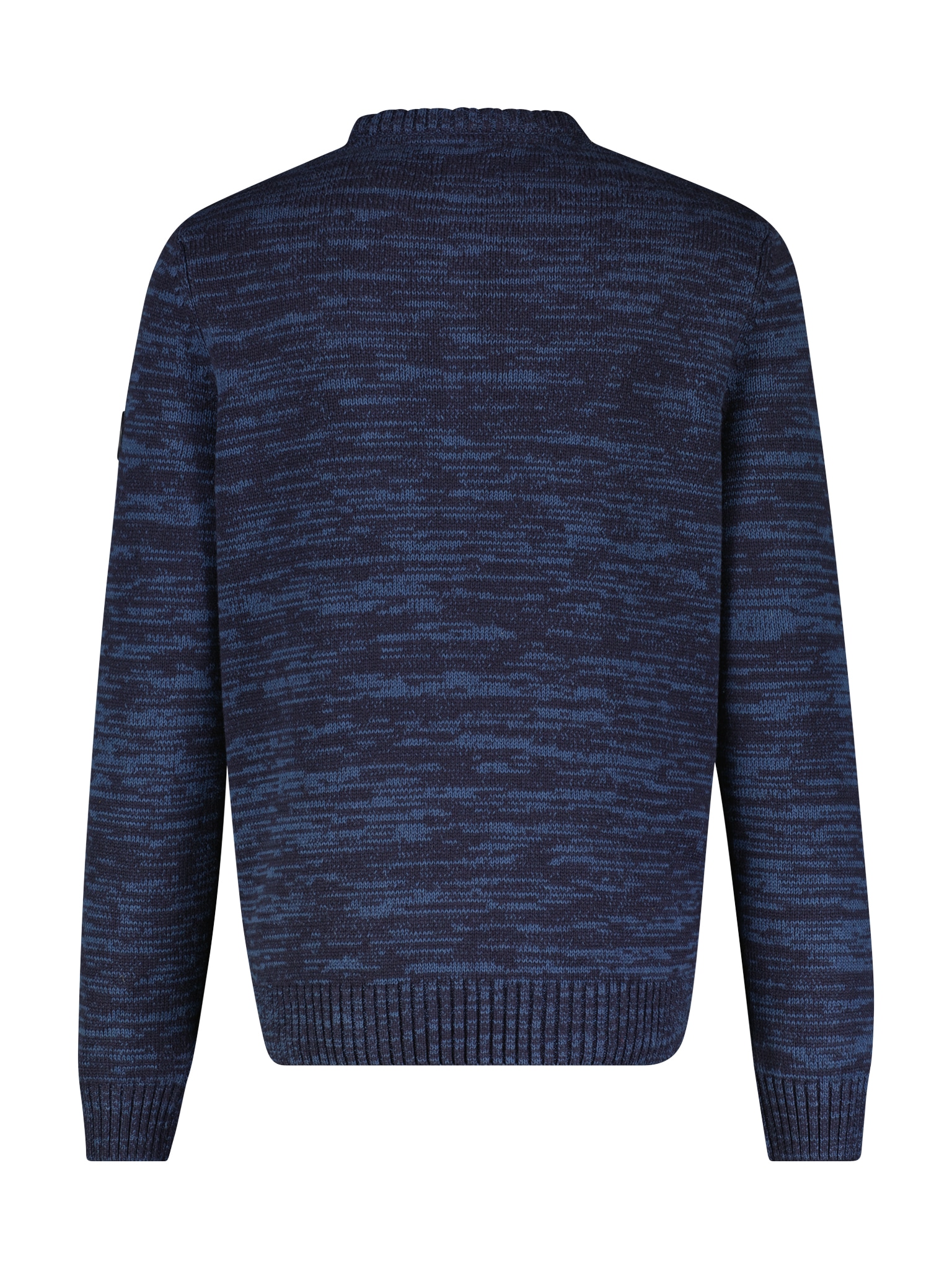 LERROS Strickpullover, meliert, mit Zopf-Muster