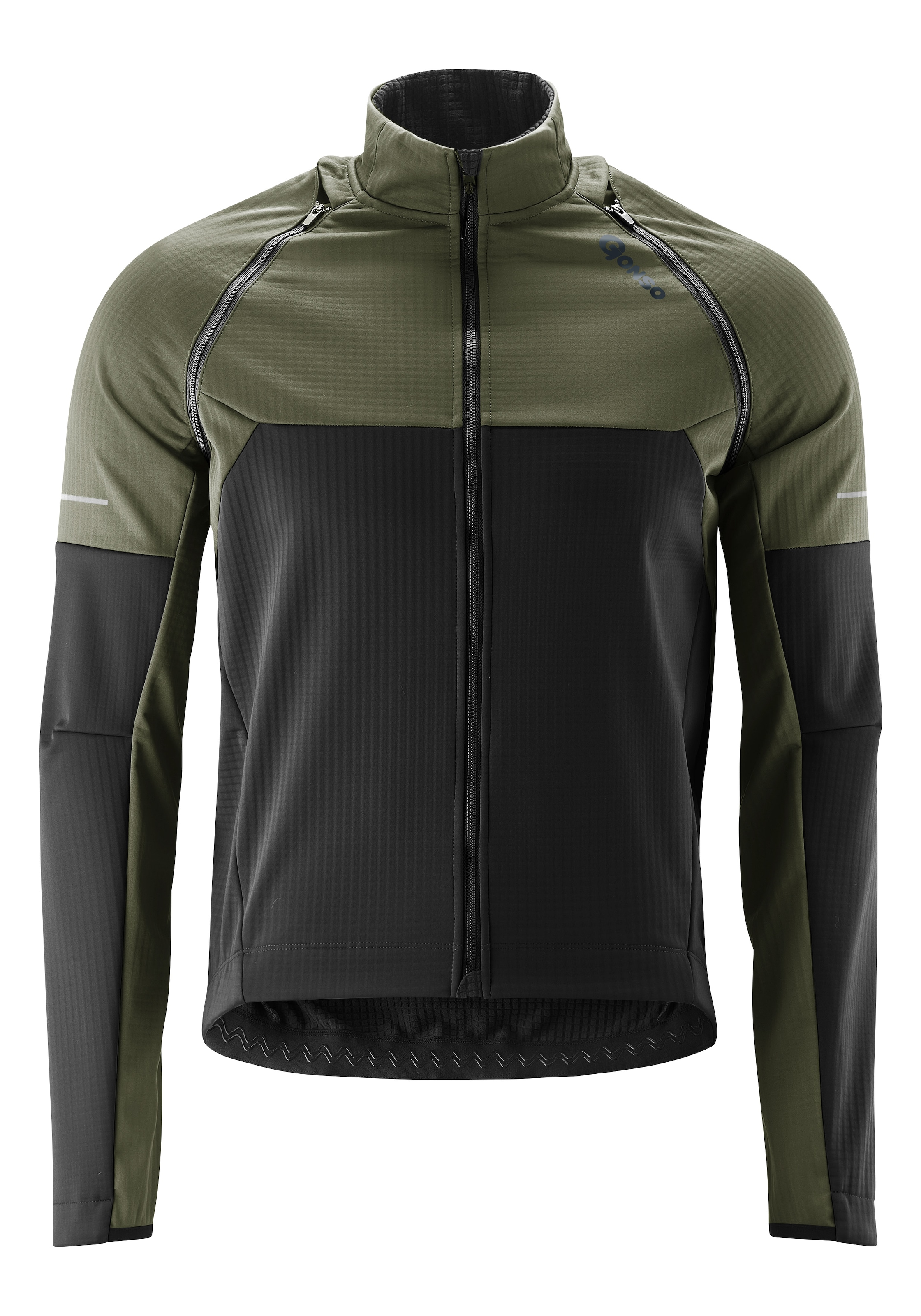 Gonso Fahrradjacke "CANOSIO", Radjacke mit hohem Wärmeisolationsvermögen - 100% winddicht und atmungsaktiv .