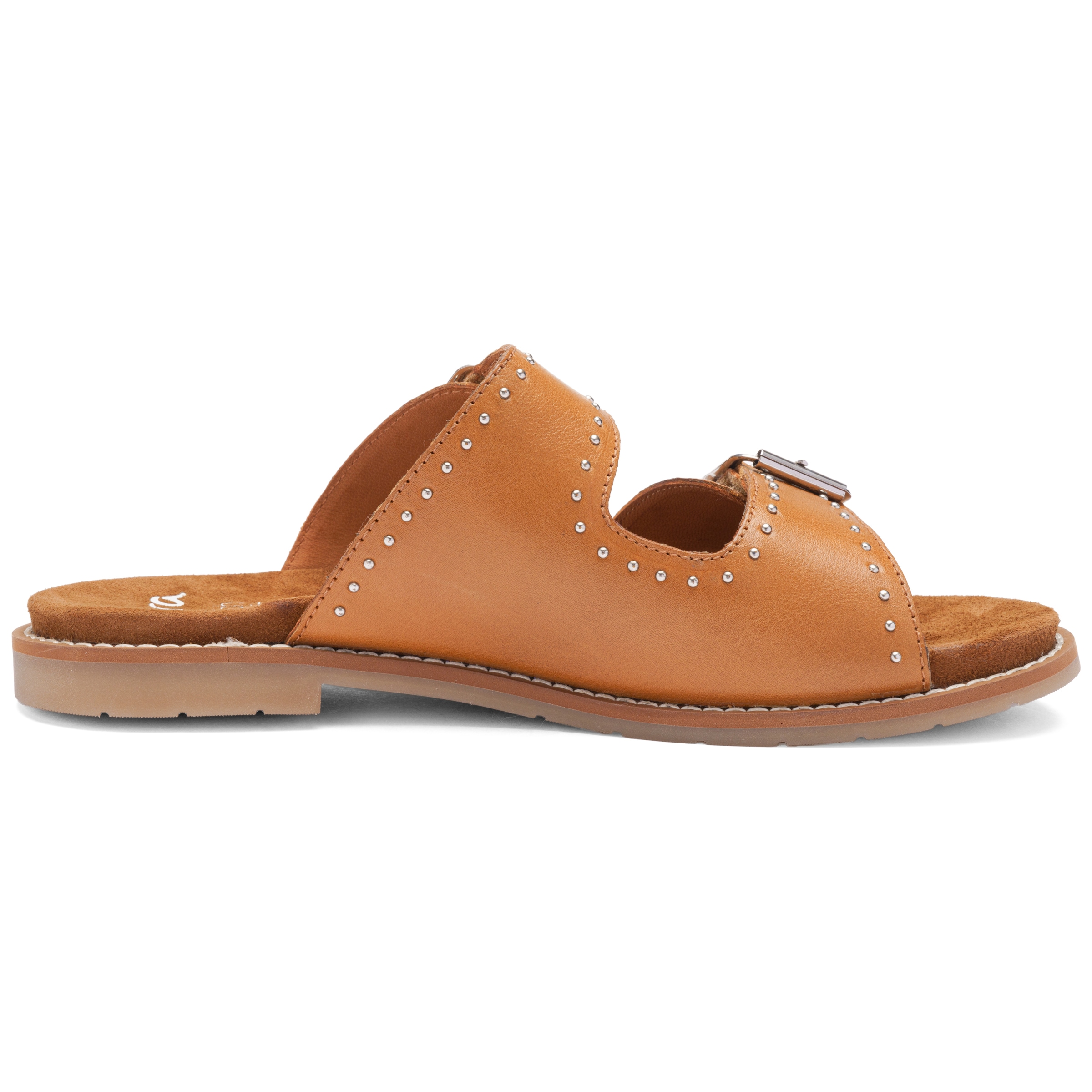 Ara Pantolette »ELBA«  Blockabsatz, Schlupfschuh mit kleinen Nieten verziert, G-Weite (=weit)