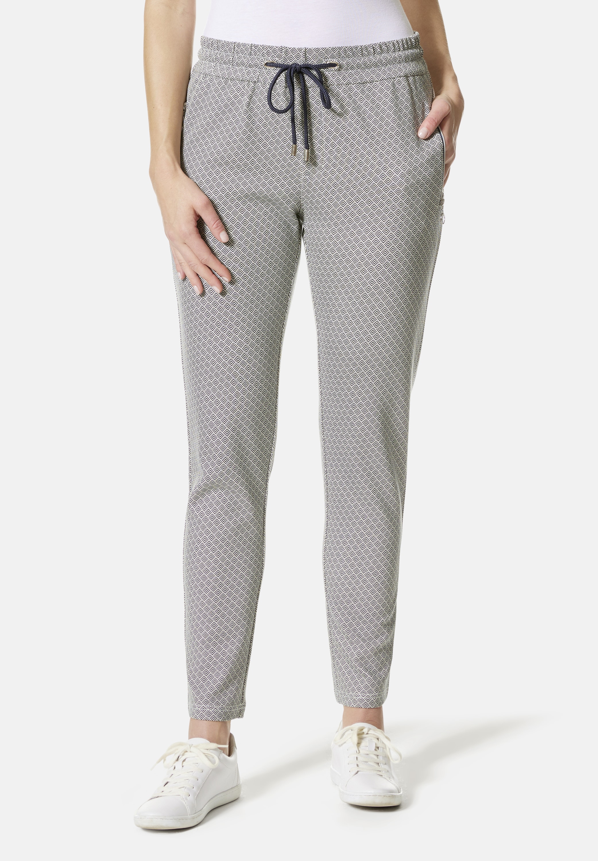 STOOKER WOMEN Jogg Pants "Berlin Print Easy Fit", Tapered Fit Casual Stretc günstig online kaufen