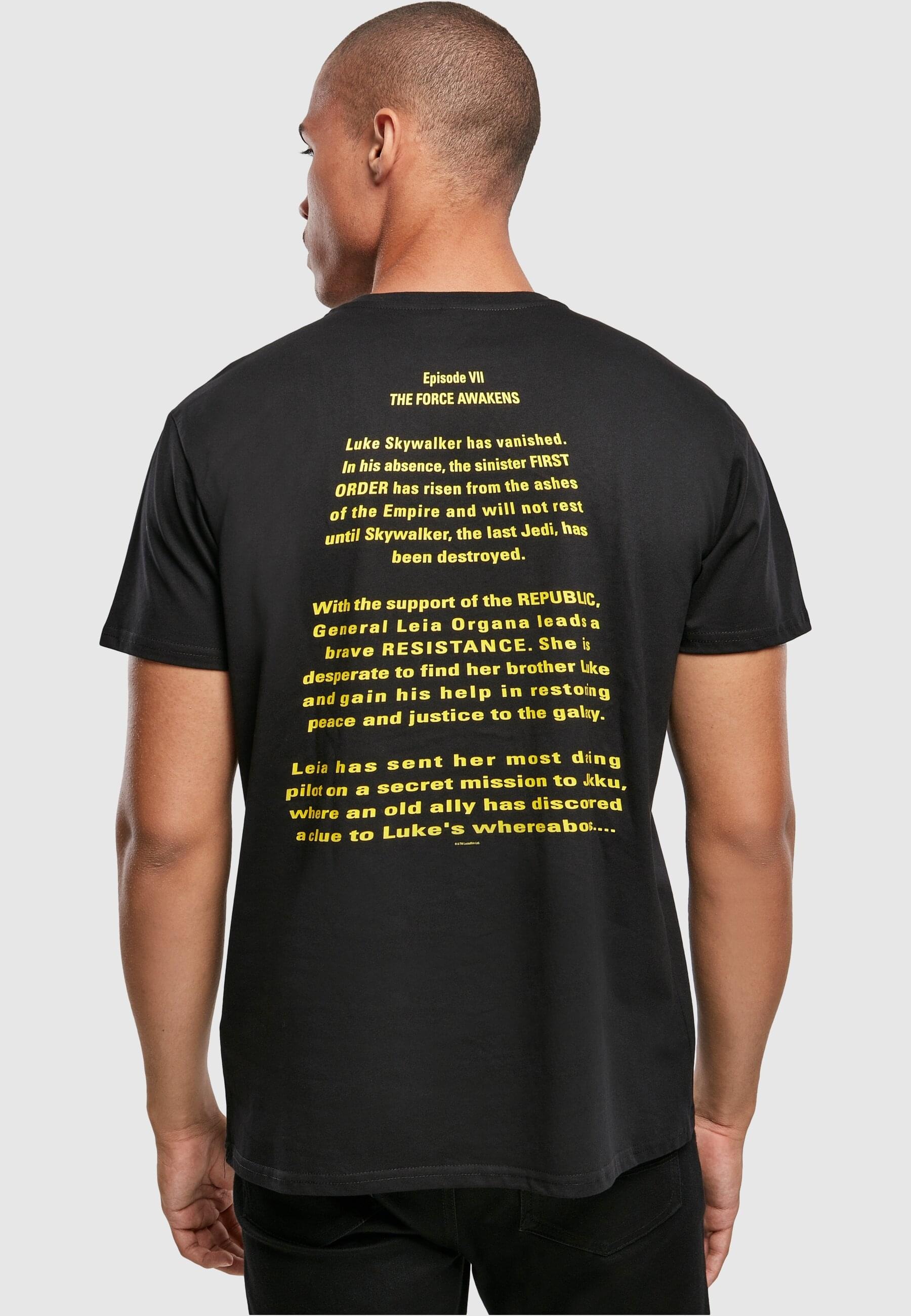 Merchcode T-Shirt »Merchcode Herren Star Wars Crawl Tee«, (1 tlg.)
