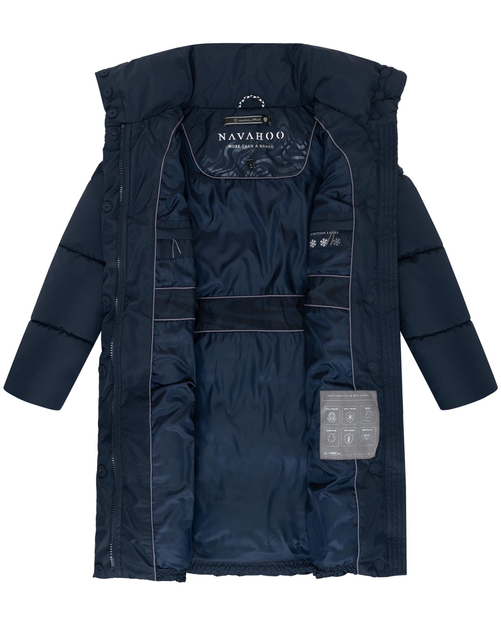 Navahoo Wintermantel »Wolkenkuss 14«, Winter Steppmantel