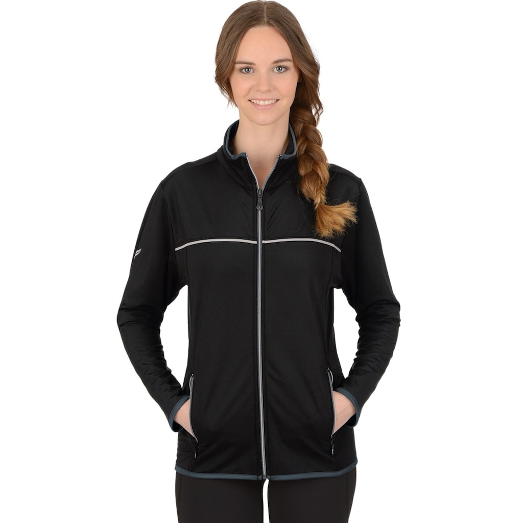 Trigema Trainingsjacke »TRIGEMA Praktische Sportjacke aus Microfaser«, (1 St.)